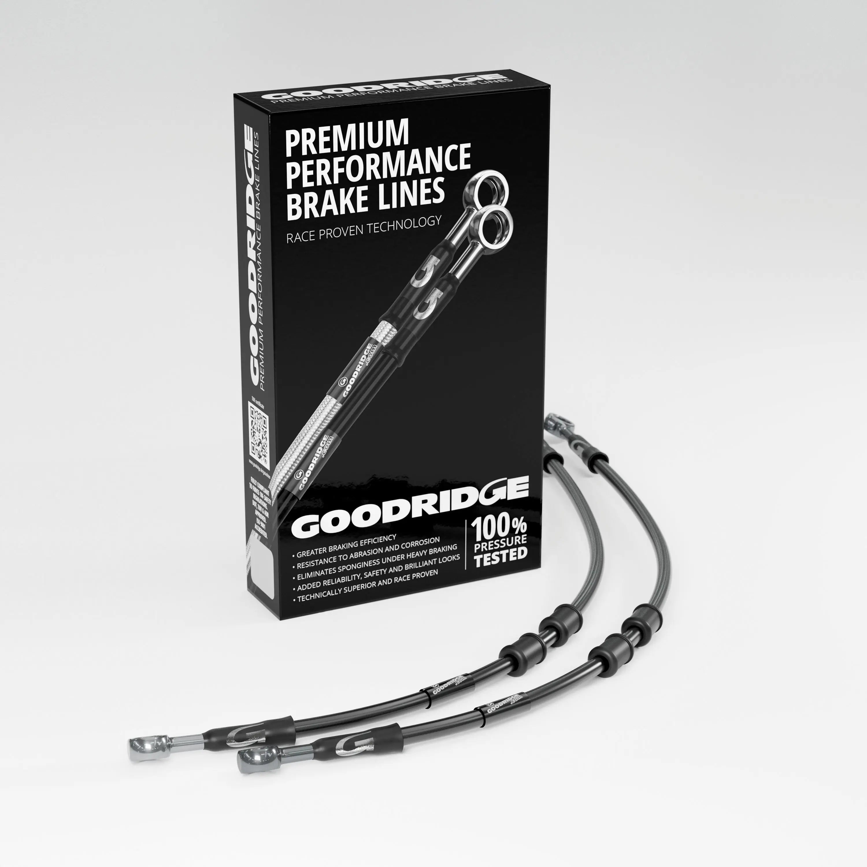 PERFORMANCE BRAKE HOSE KIT FOR SUZUKI GSR600 06-10