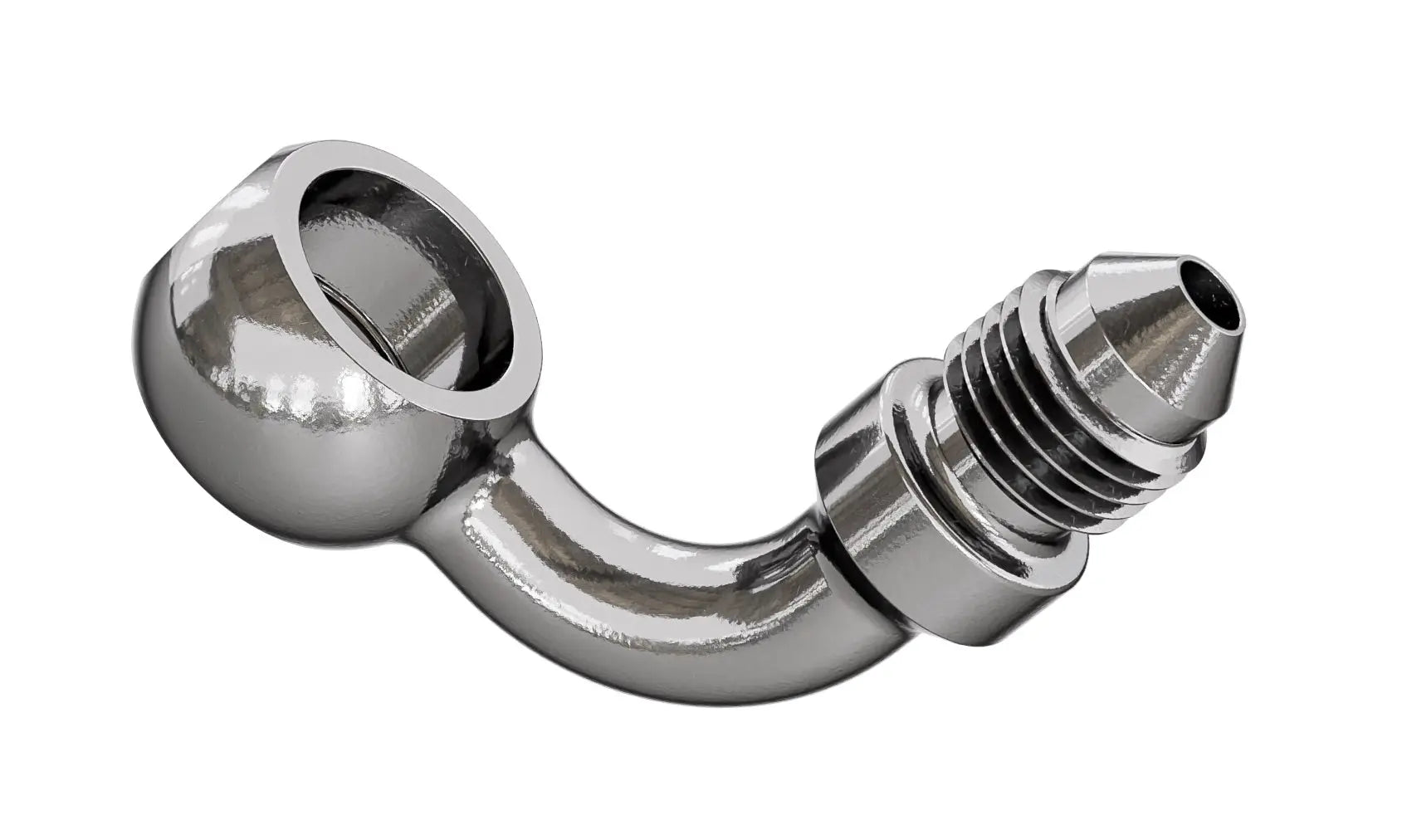 V-TWIN UNIVERSAL BANJO ADAPTOR - 90 degree