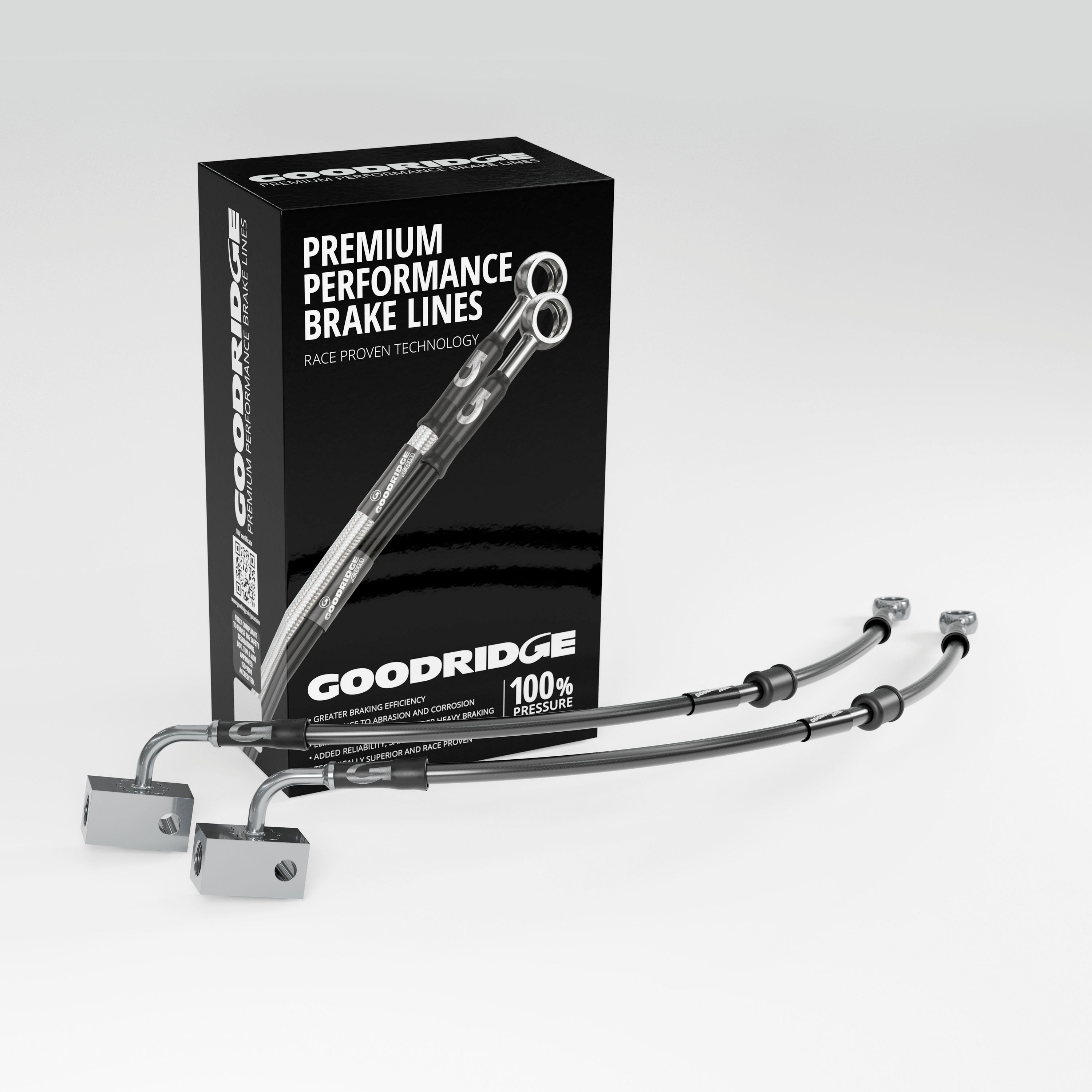 PERFORMANCE BRAKE HOSE KIT FOR KAWASAKI W800 STREET ABS 19-22