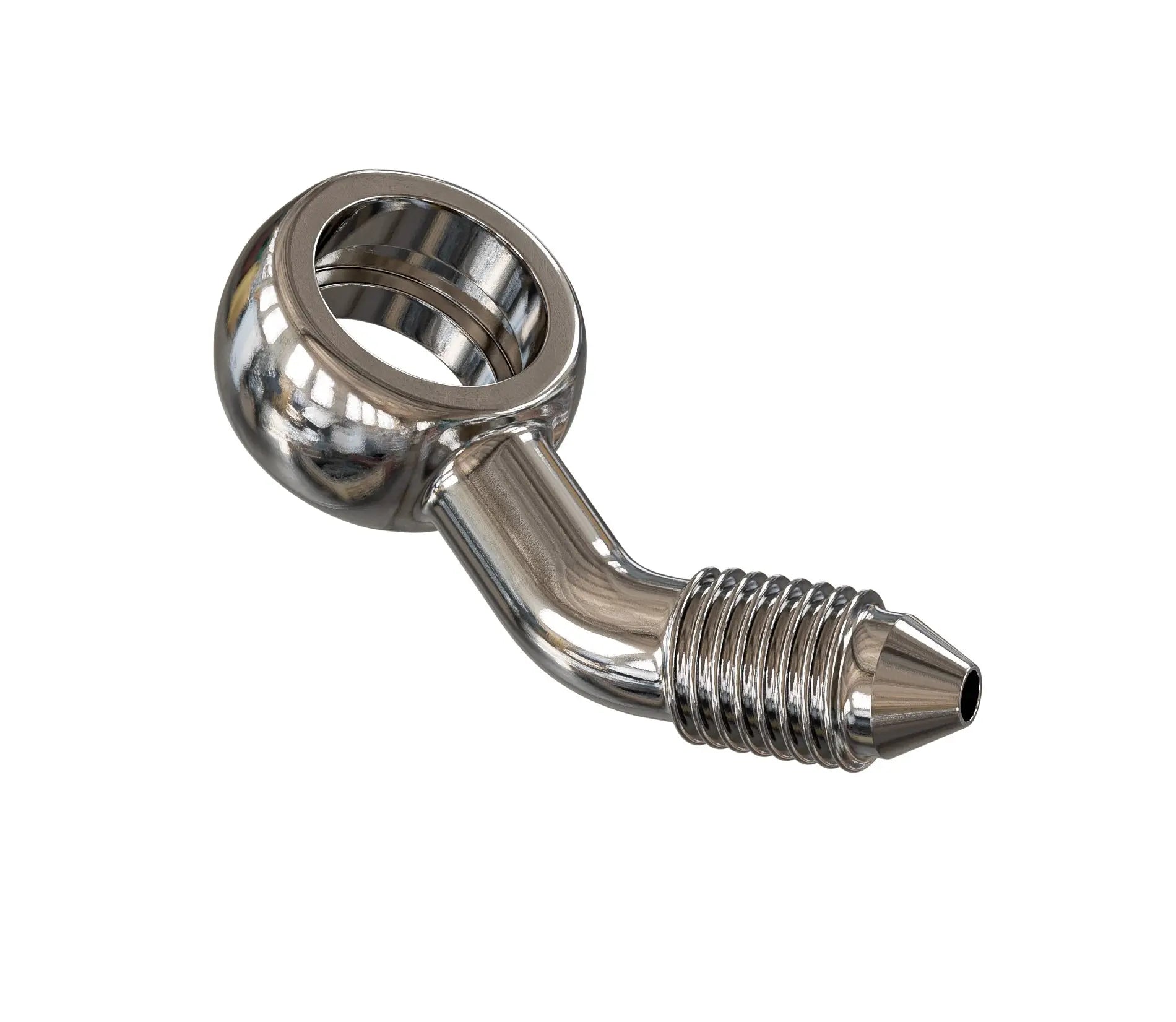 V-TWIN UNIVERSAL SLIM BANJO ADAPTOR - 45 degree COMPOUND