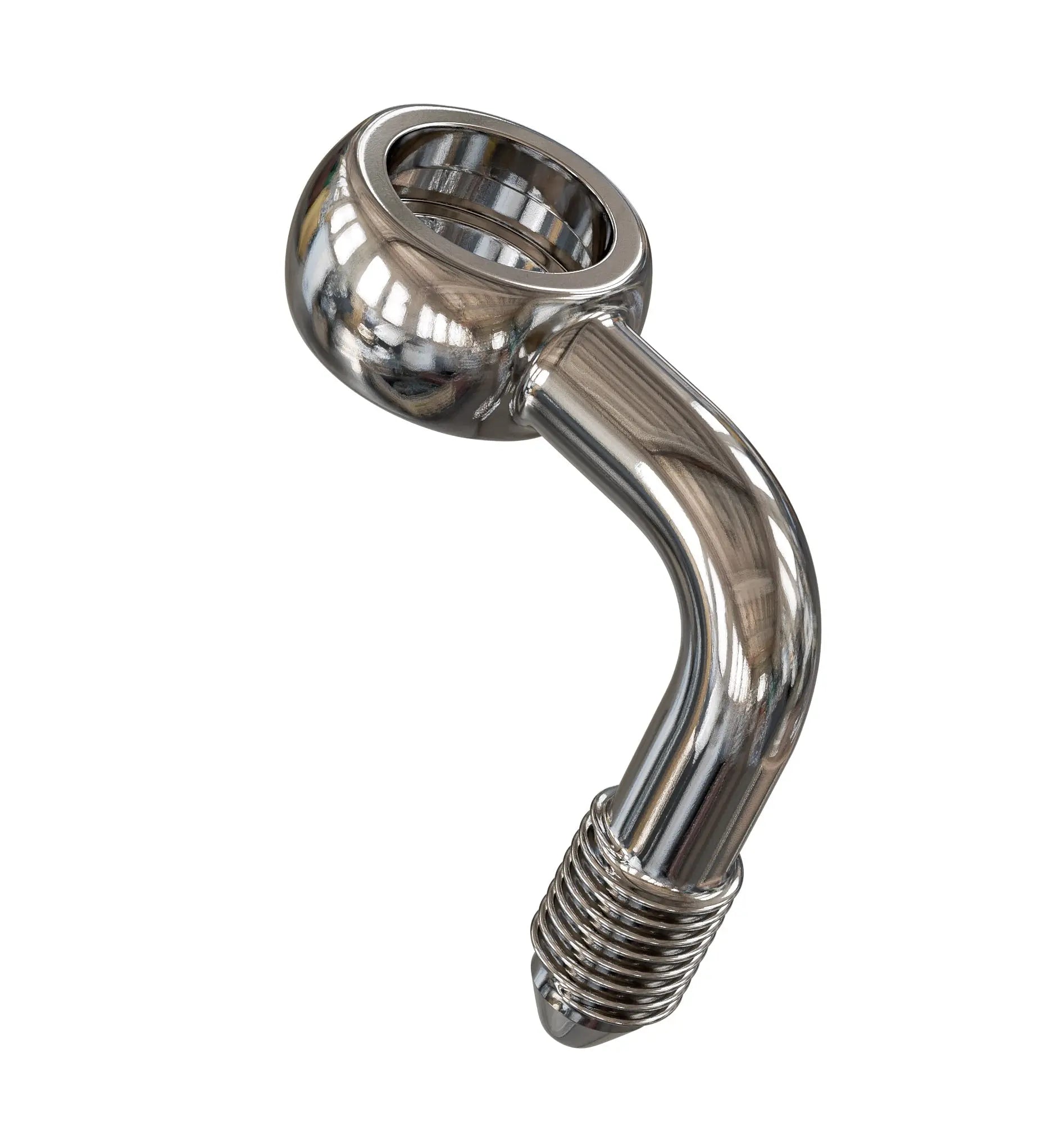 V-TWIN UNIVERSAL SLIM BANJO ADAPTOR - 90 degree