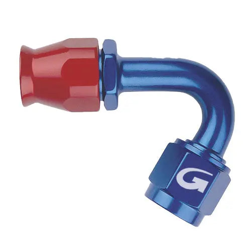 6120 - 120 degree SWEPT TUBE FEMALE SWIVEL CONCAVE SEAT - JIC/UNF