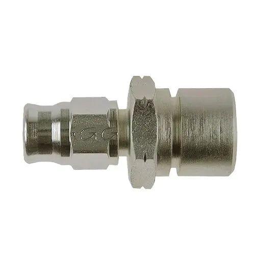 756 - FIXED FEMALE BULKHEAD CONCAVE SEAT CIRCLIP GROOVE - METRIC