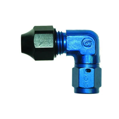 HL843 - 90 degree MALE BULKHEAD FITTING - JIC/UNF