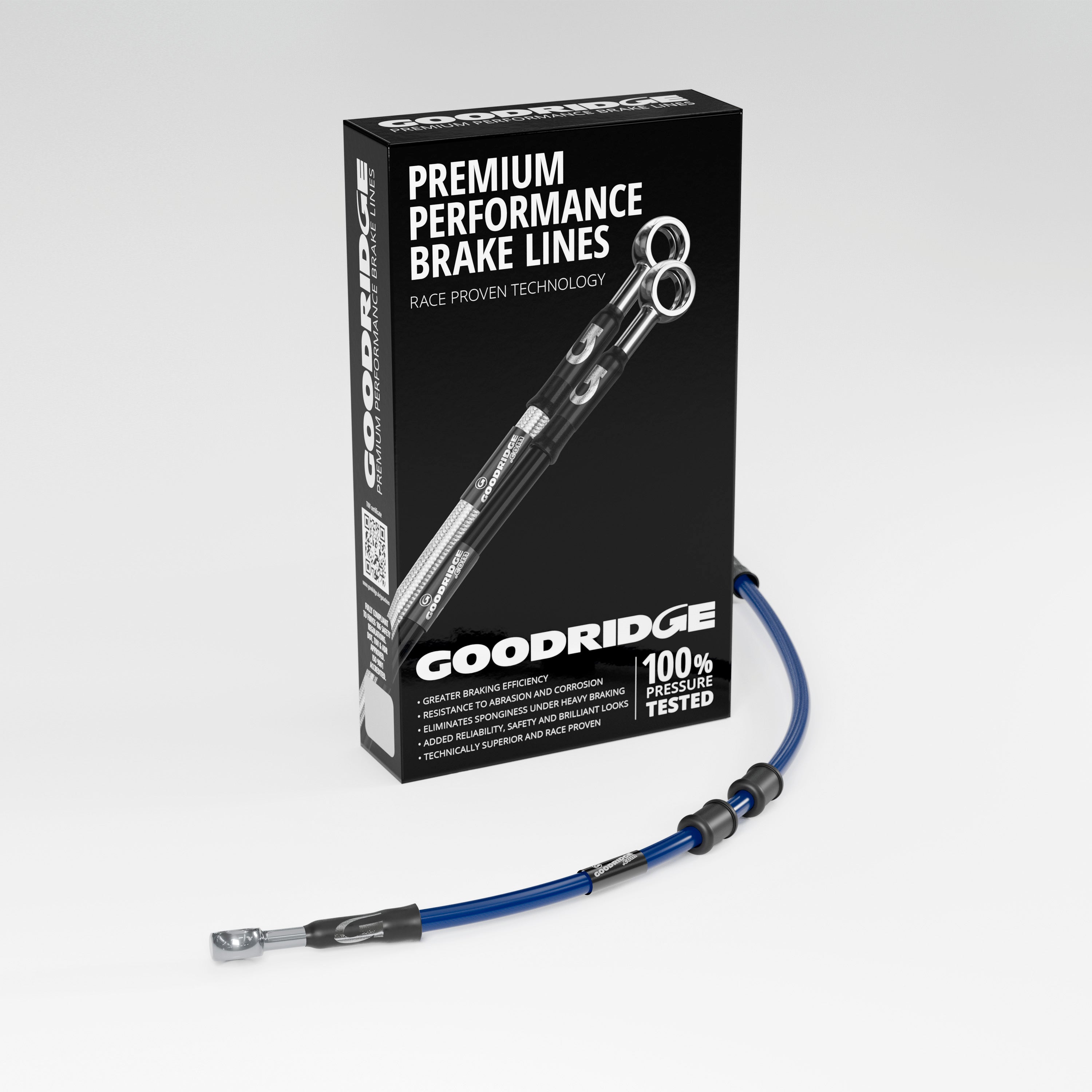 PERFORMANCE  BRAKE HOSE KIT FOR HONDA SH125 01-ON Honda