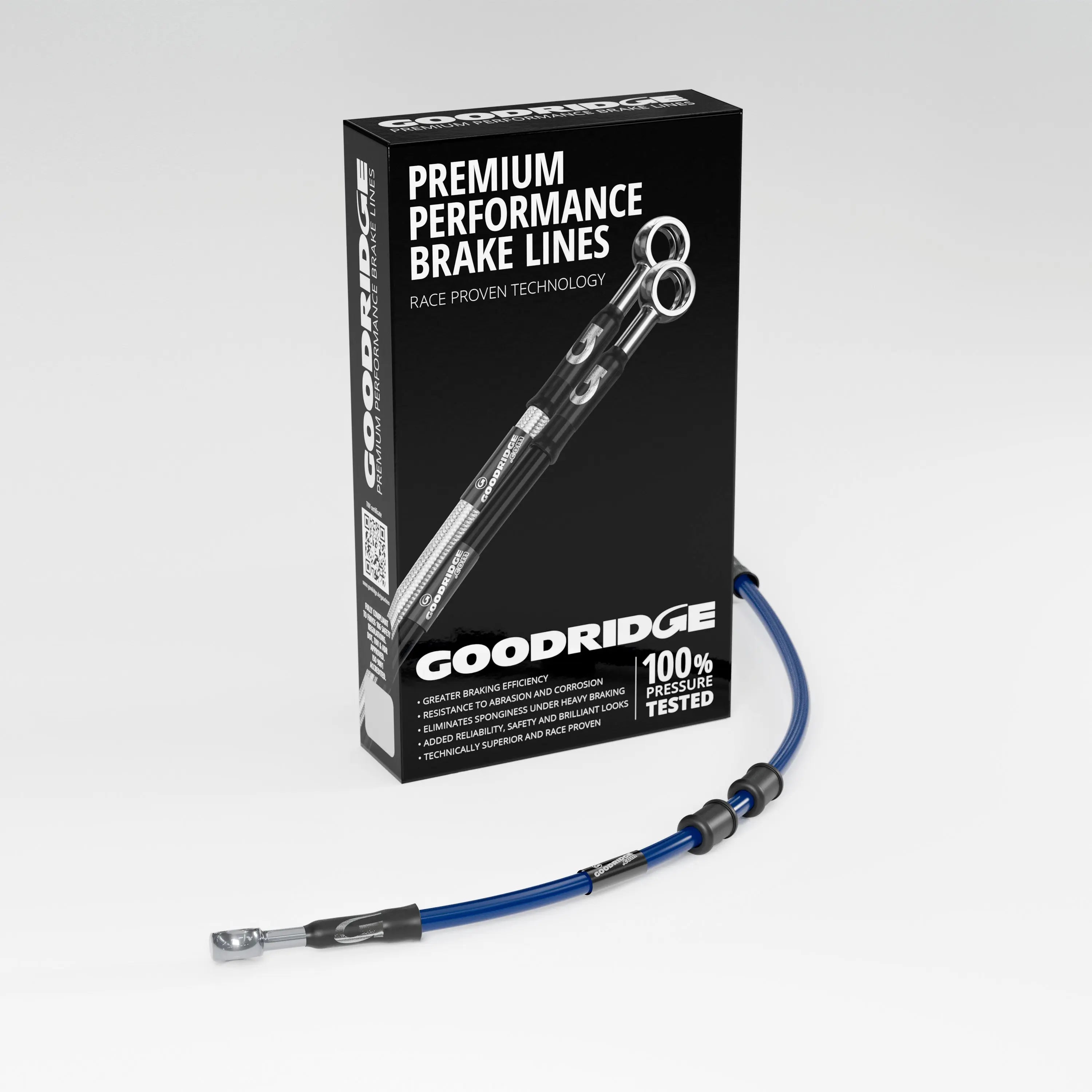 PERFORMANCE BRAKE HOSE KIT FOR KAWASAKI KLE500 B 05-06 Kawasaki