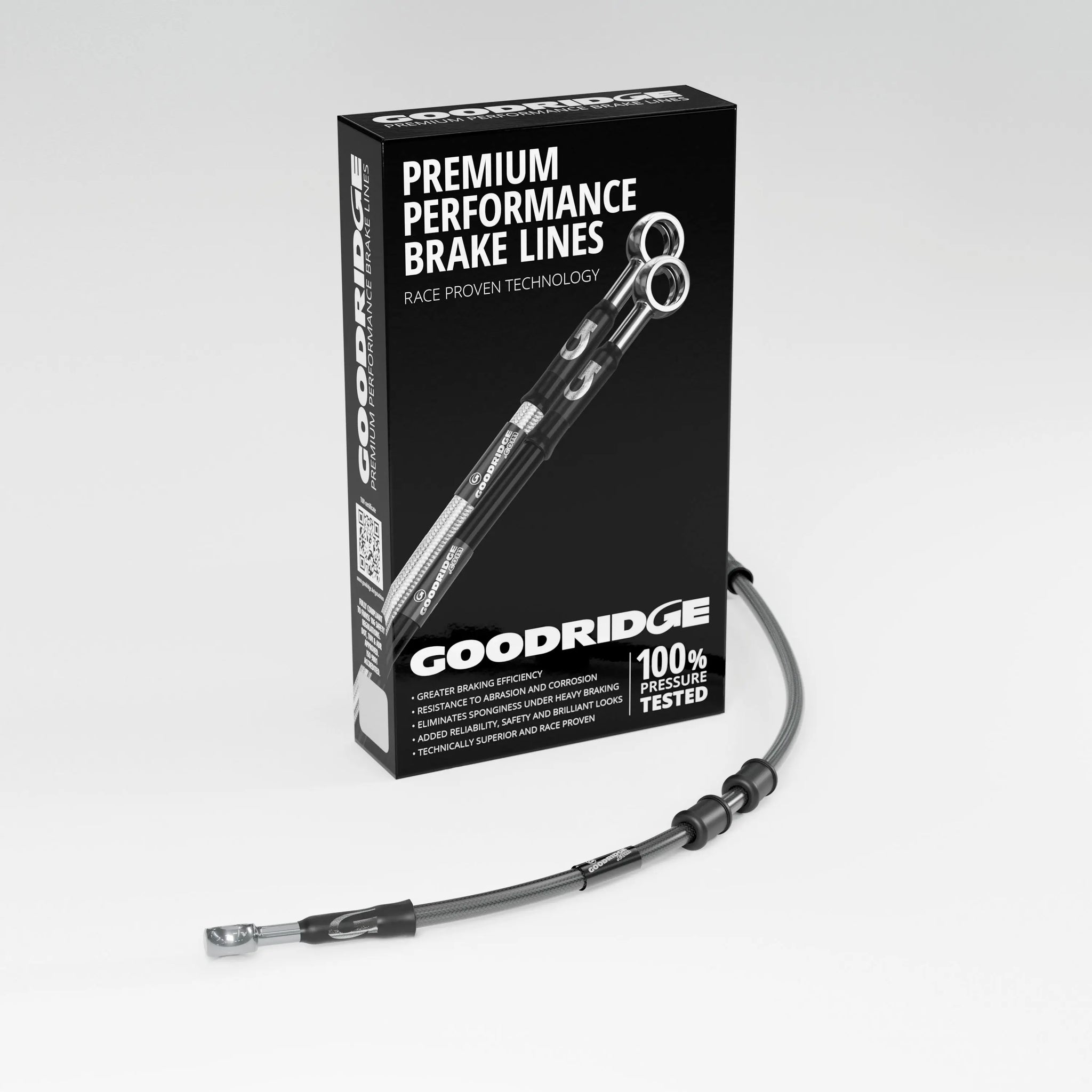 PERFORMANCE BRAKE HOSE KIT FOR KAWASAKI ER6F/N 13-15 Kawasaki