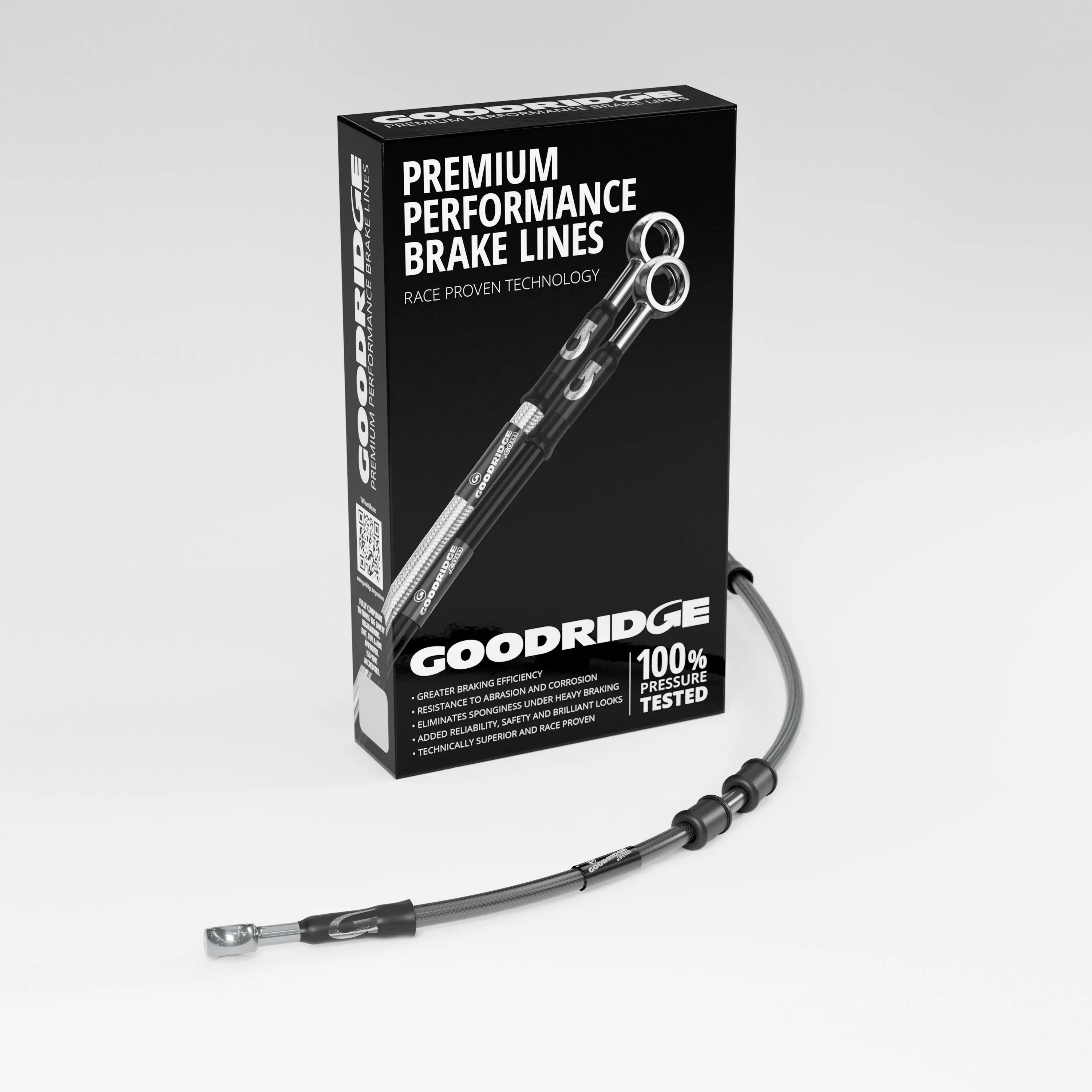 PERFORMANCE BRAKE HOSE KIT FOR KAWASAKI ZL1000 87-90 Kawasaki