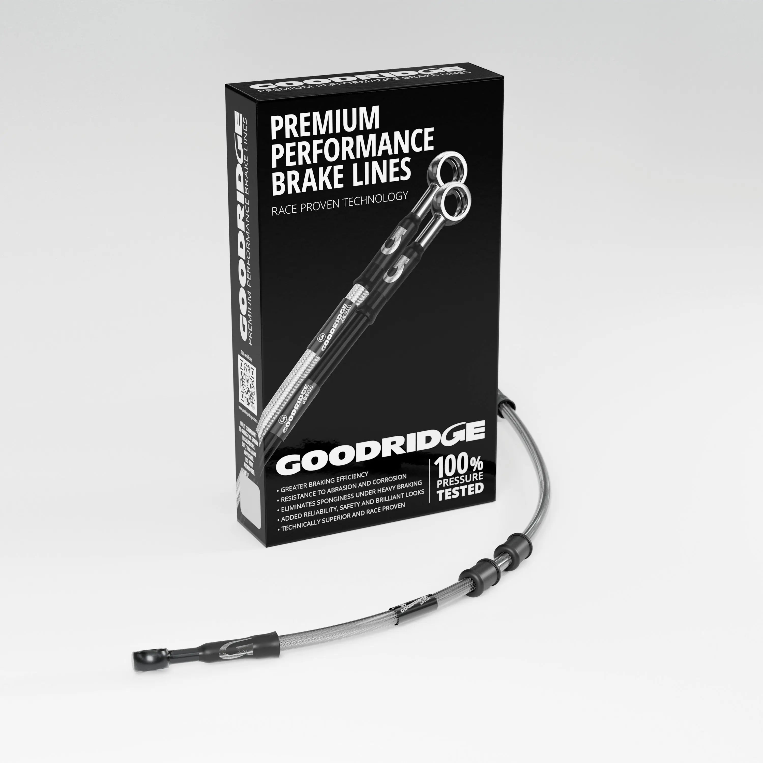 PERFORMANCE BRAKE HOSE KIT FOR SUZUKI GT250A 76 Suzuki