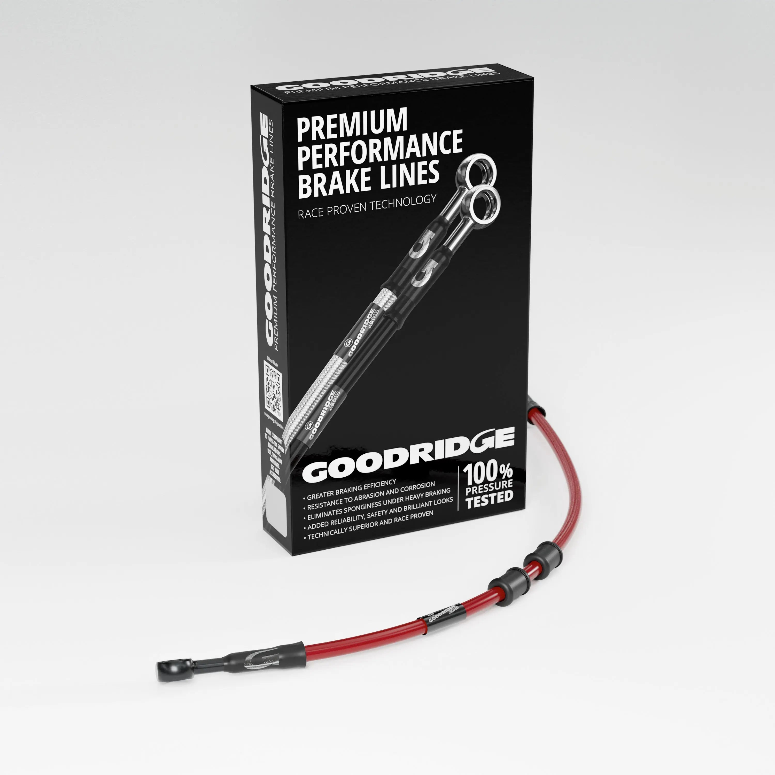 PERFORMANCE BRAKE HOSE KIT FOR SUZUKI GT250K 73 Suzuki