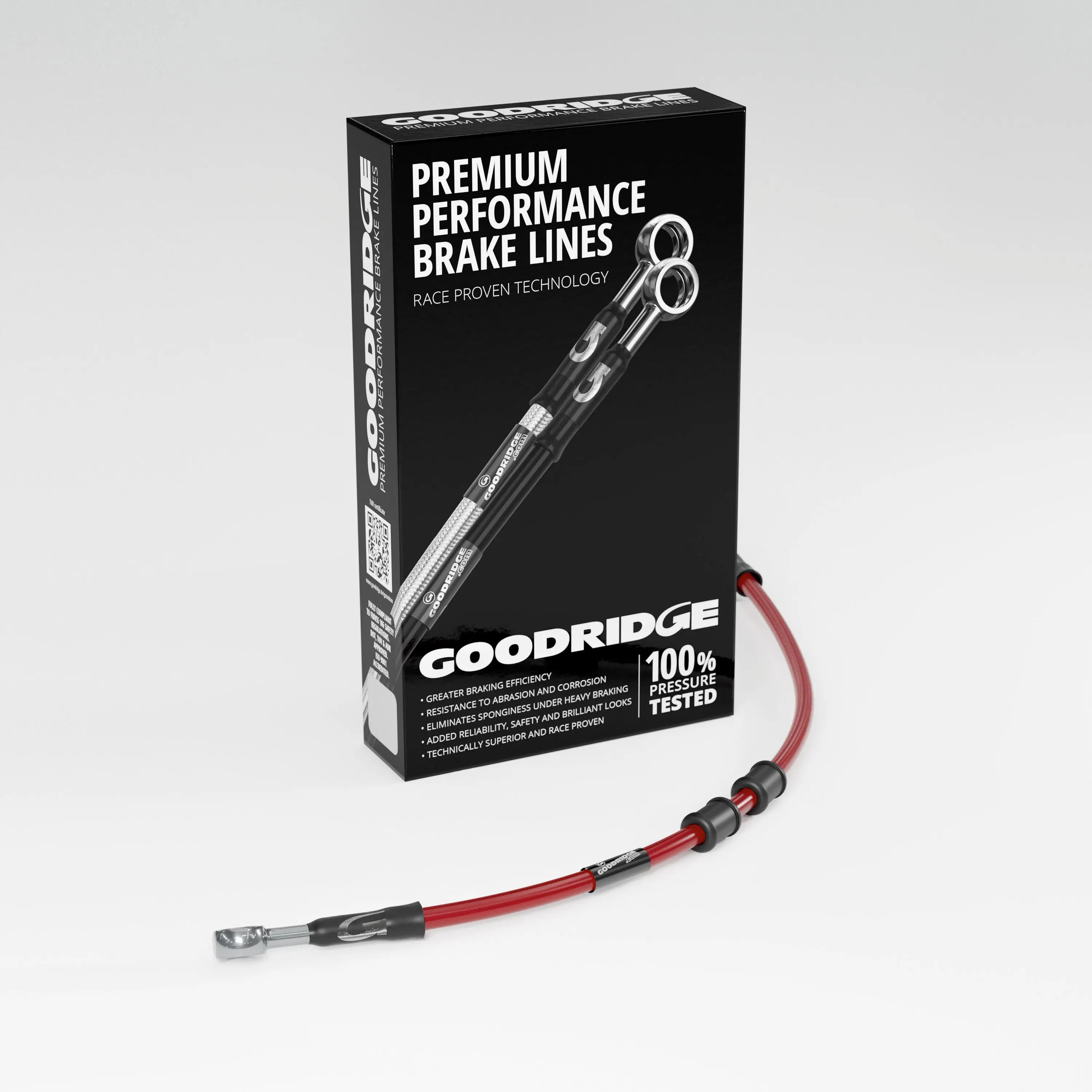 PERFORMANCE BRAKE HOSE KIT FOR KAWASAKI ZX550 A1-A4 (GPZ550) 83-91 Kawasaki