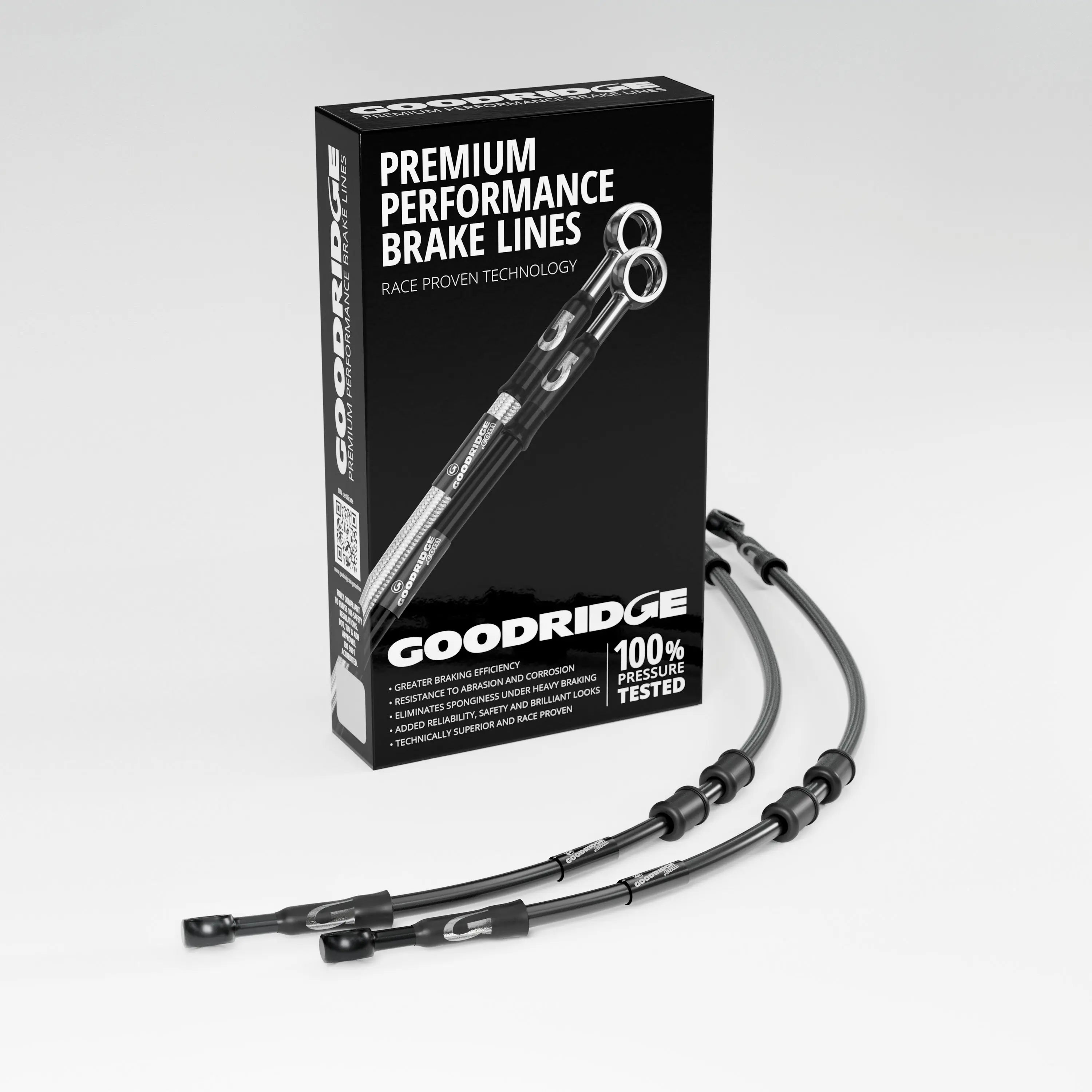 PERFORMANCE BRAKE HOSE KIT FOR KAWASAKI ZX6R J1-J2/A1P (636) 00-02 Kawasaki