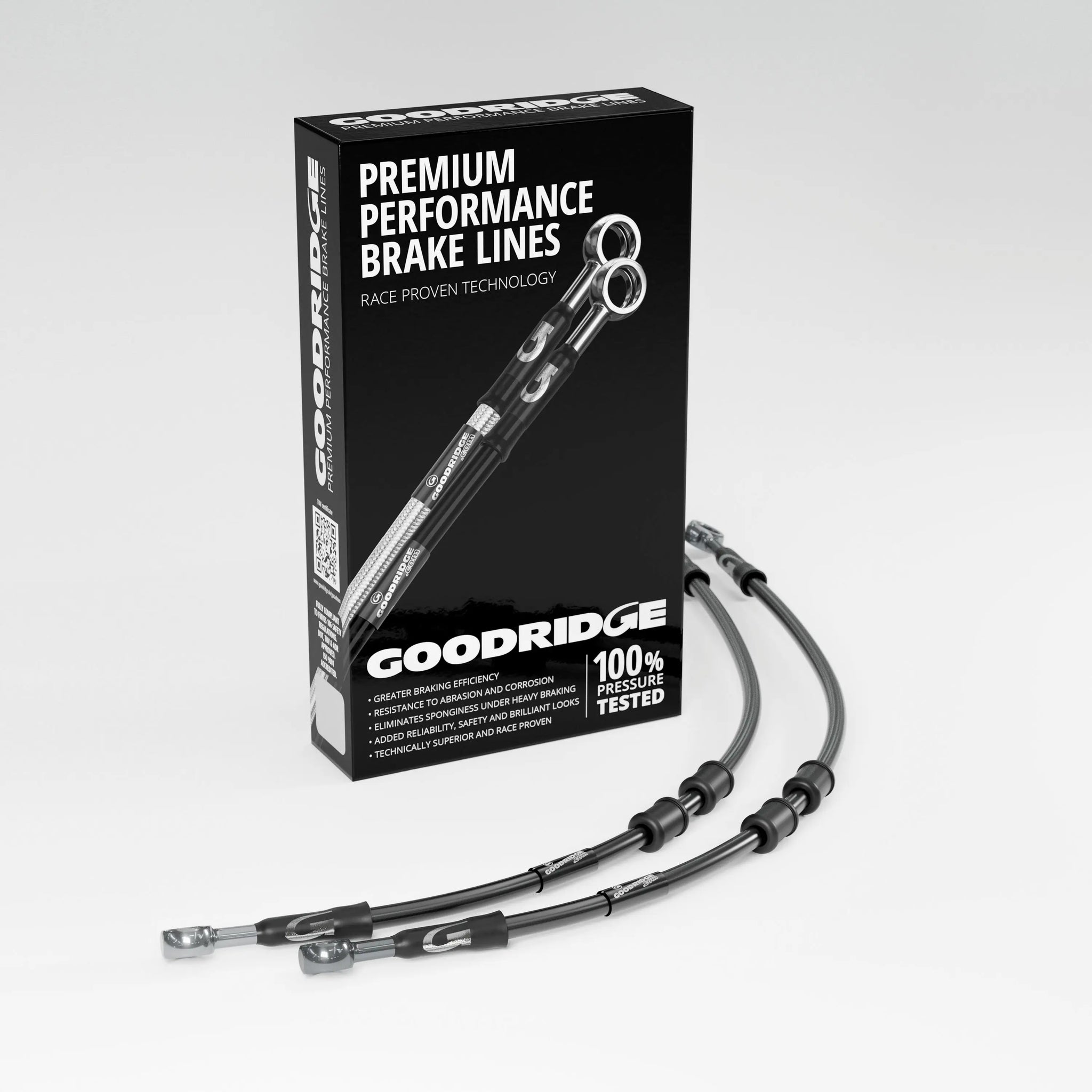 PERFORMANCE BRAKE HOSE KIT FOR KAWASAKI ER6F/N 13-15 Kawasaki