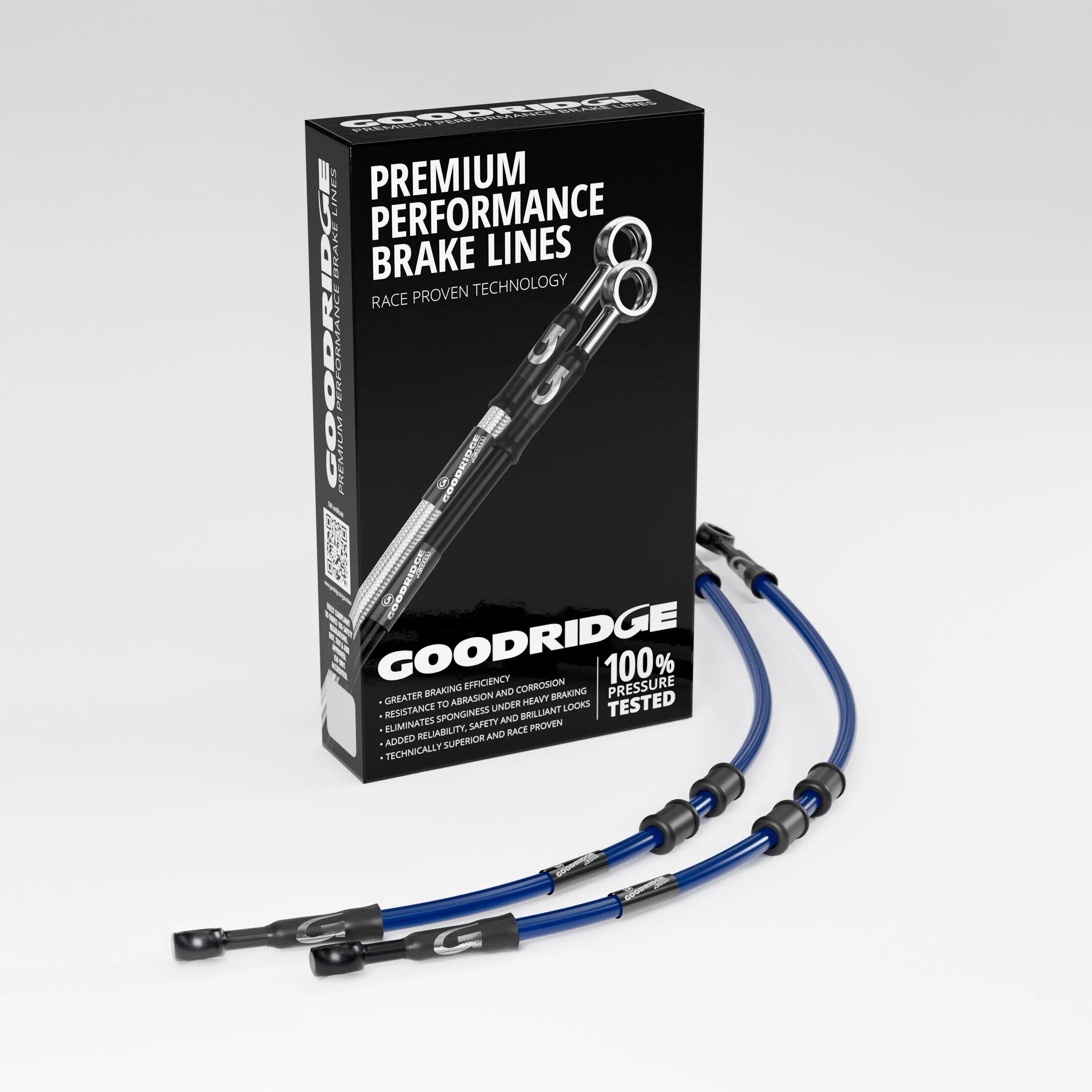 PERFORMANCE BRAKE HOSE KIT FOR KAWASAKI ZX6R 09-12 Kawasaki