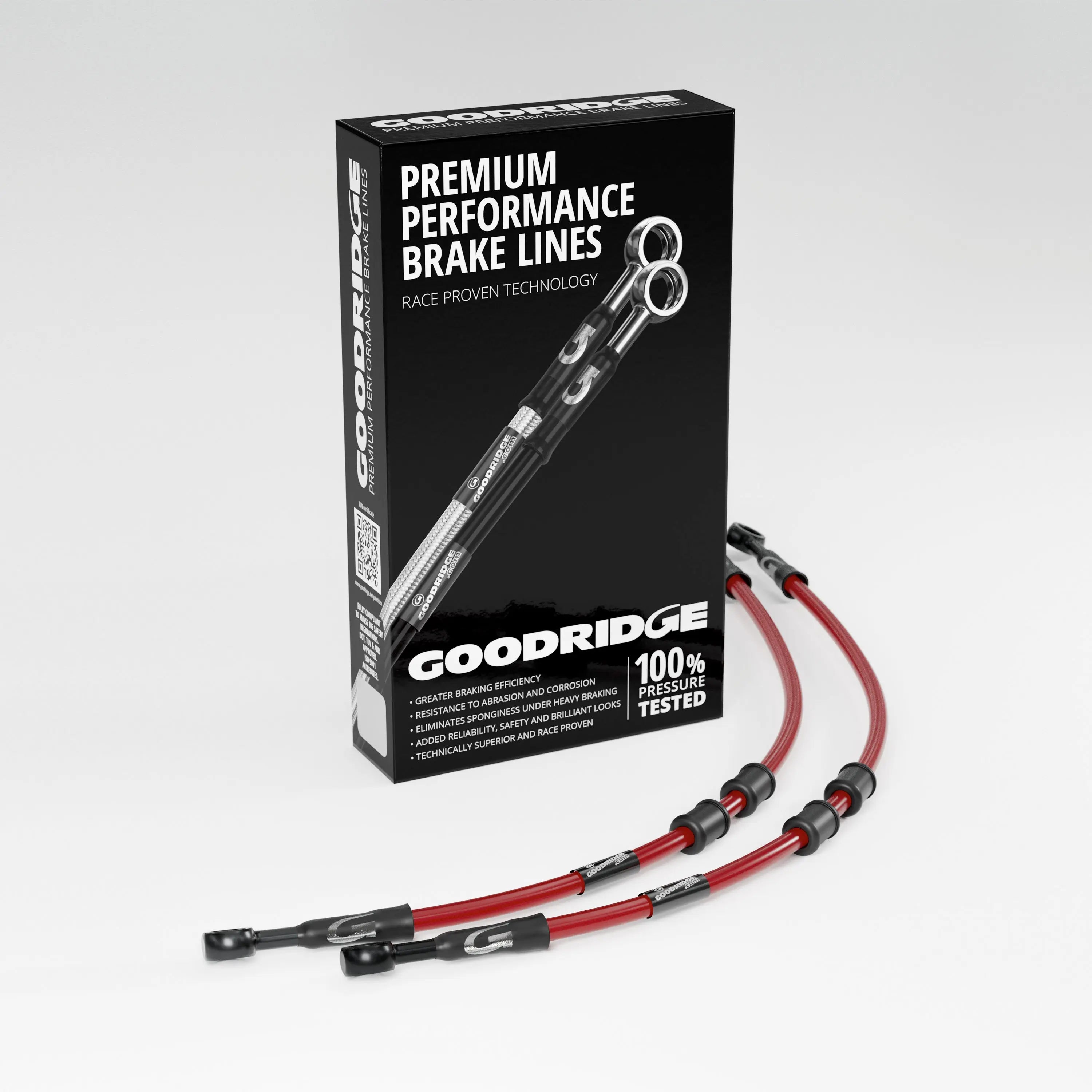 PERFORMANCE BRAKE HOSE KIT FOR KAWASAKI ZX6R F1-F3 95-97 Kawasaki