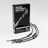 PERFORMANCE BRAKE HOSE KIT FOR HONDA NT650V DEAUVILLE  (NISSIN CALIPERS) 98-03 Honda