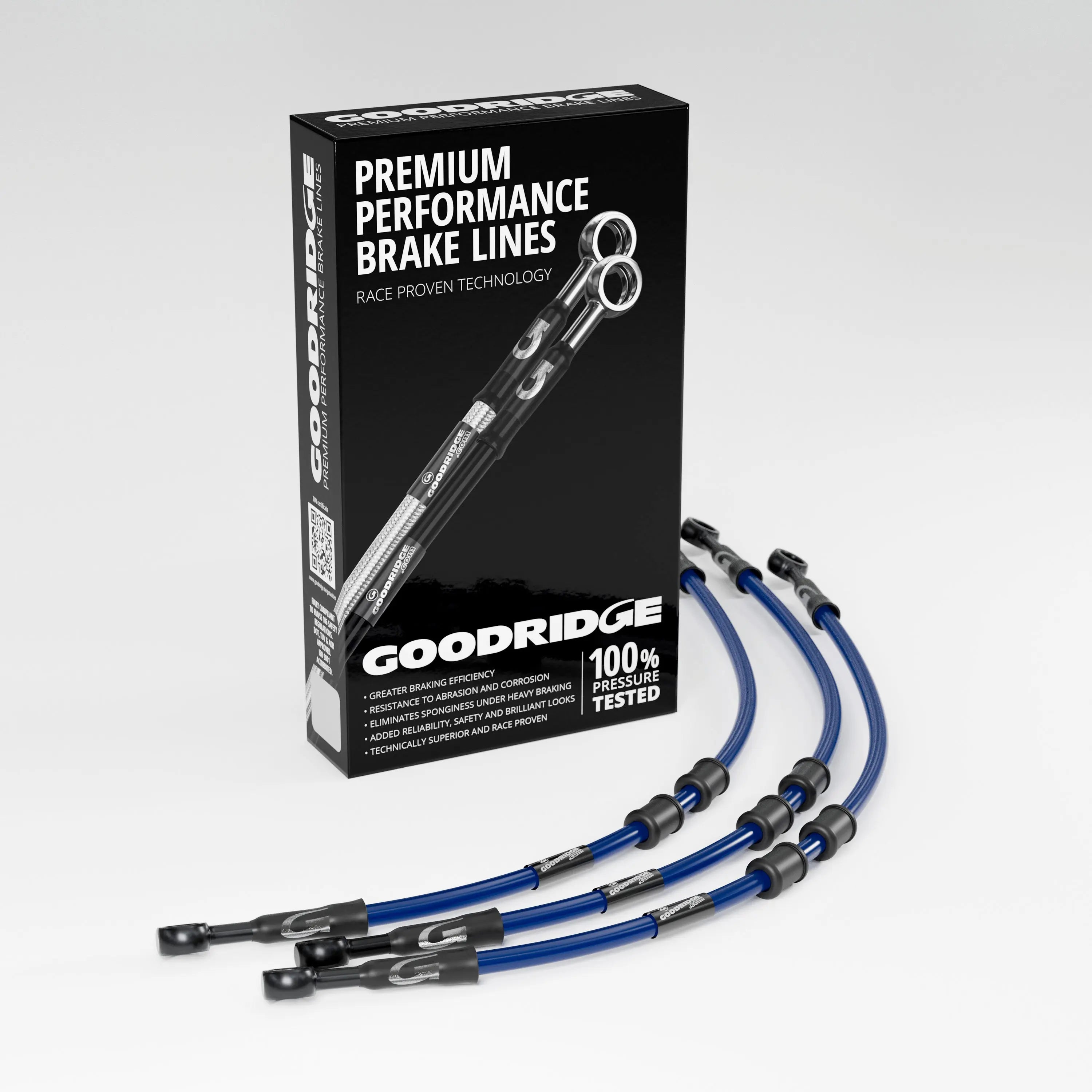 PERFORMANCE BRAKE HOSE KIT FOR SUZUKI GSX600FJ-FV 88-97 Suzuki