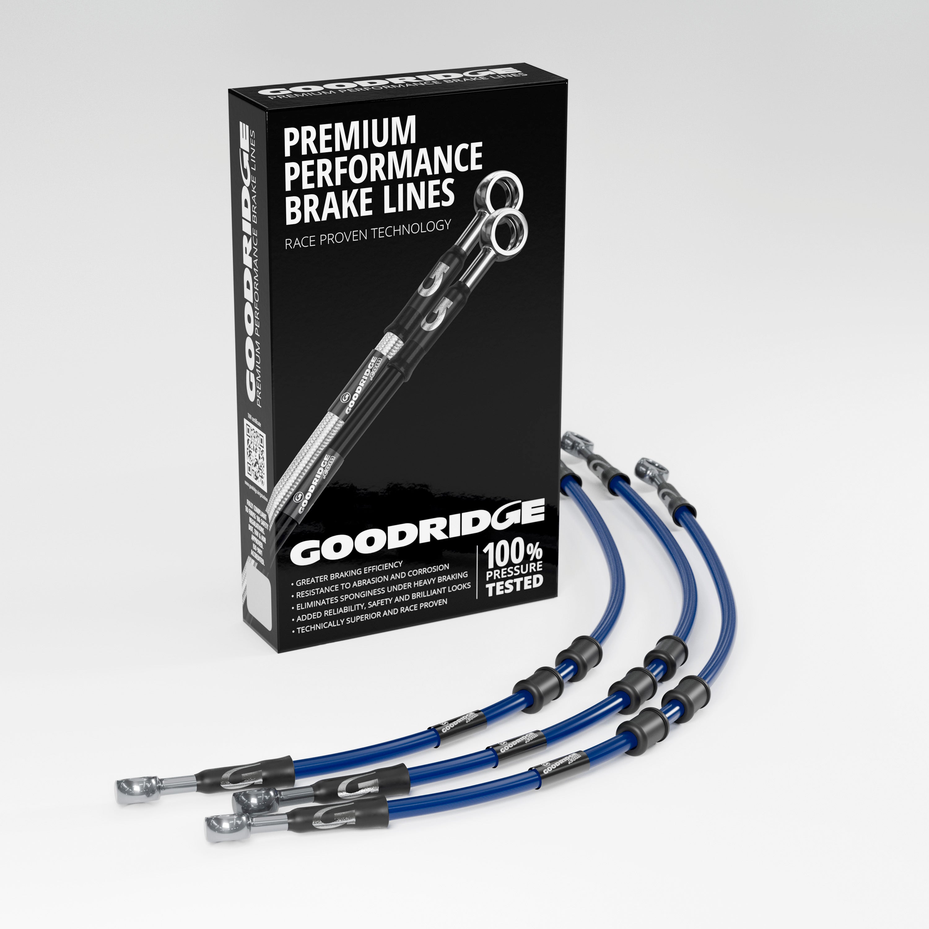 PERFORMANCE BRAKE HOSE KIT FOR YAMAHA TENERE 700 RALLY ABS 25-26 Yamaha