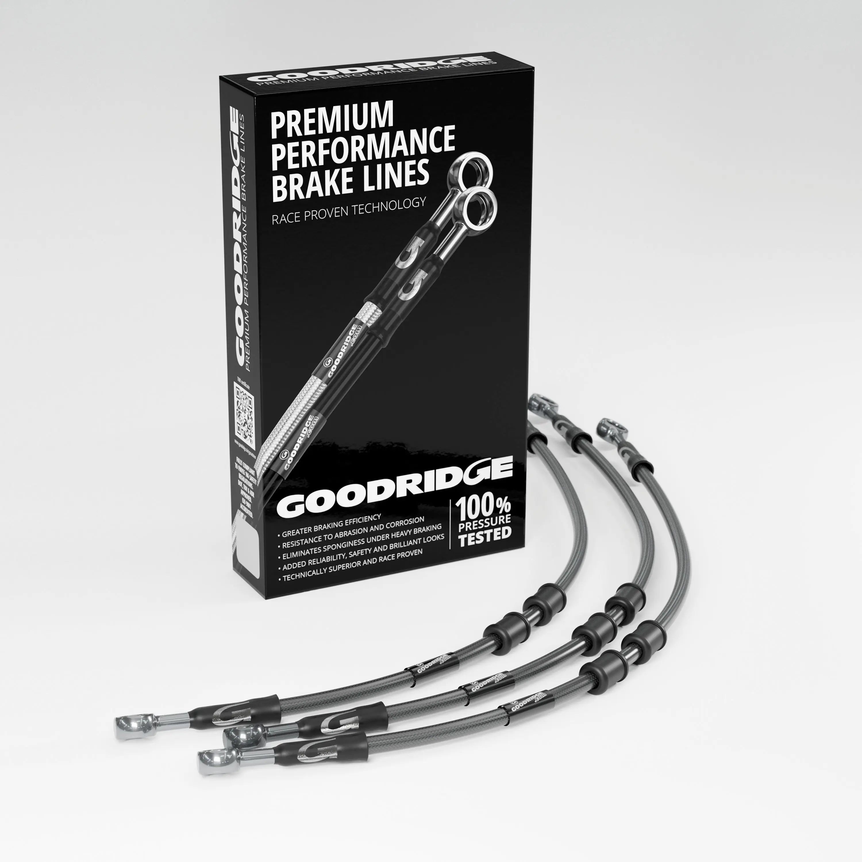 PERFORMANCE BRAKE HOSE KIT FOR HONDA CBR1000FK-FN 89-92 Honda