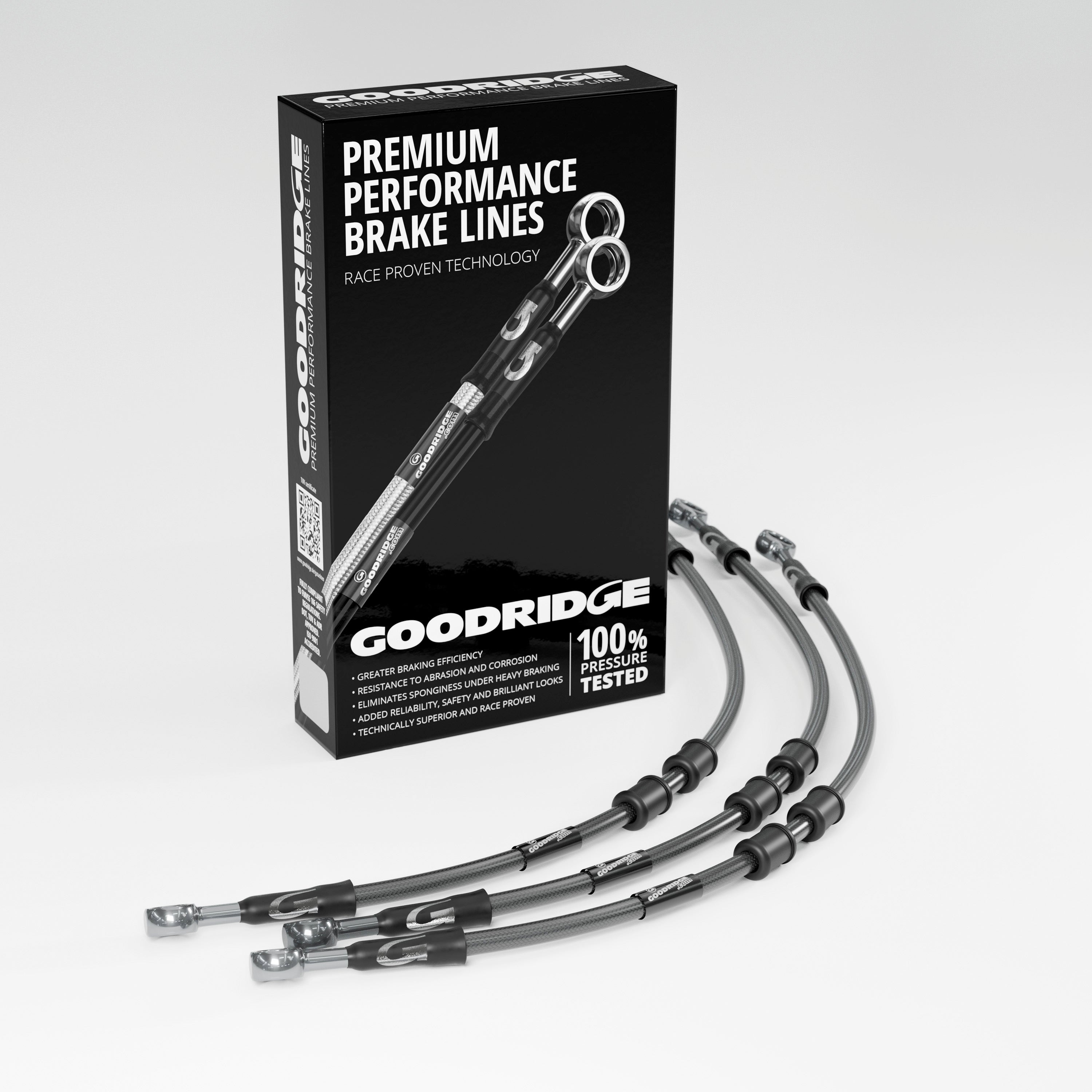 PERFORMANCE BRAKE HOSE KIT FOR BMW R100RT 81-84 BMW