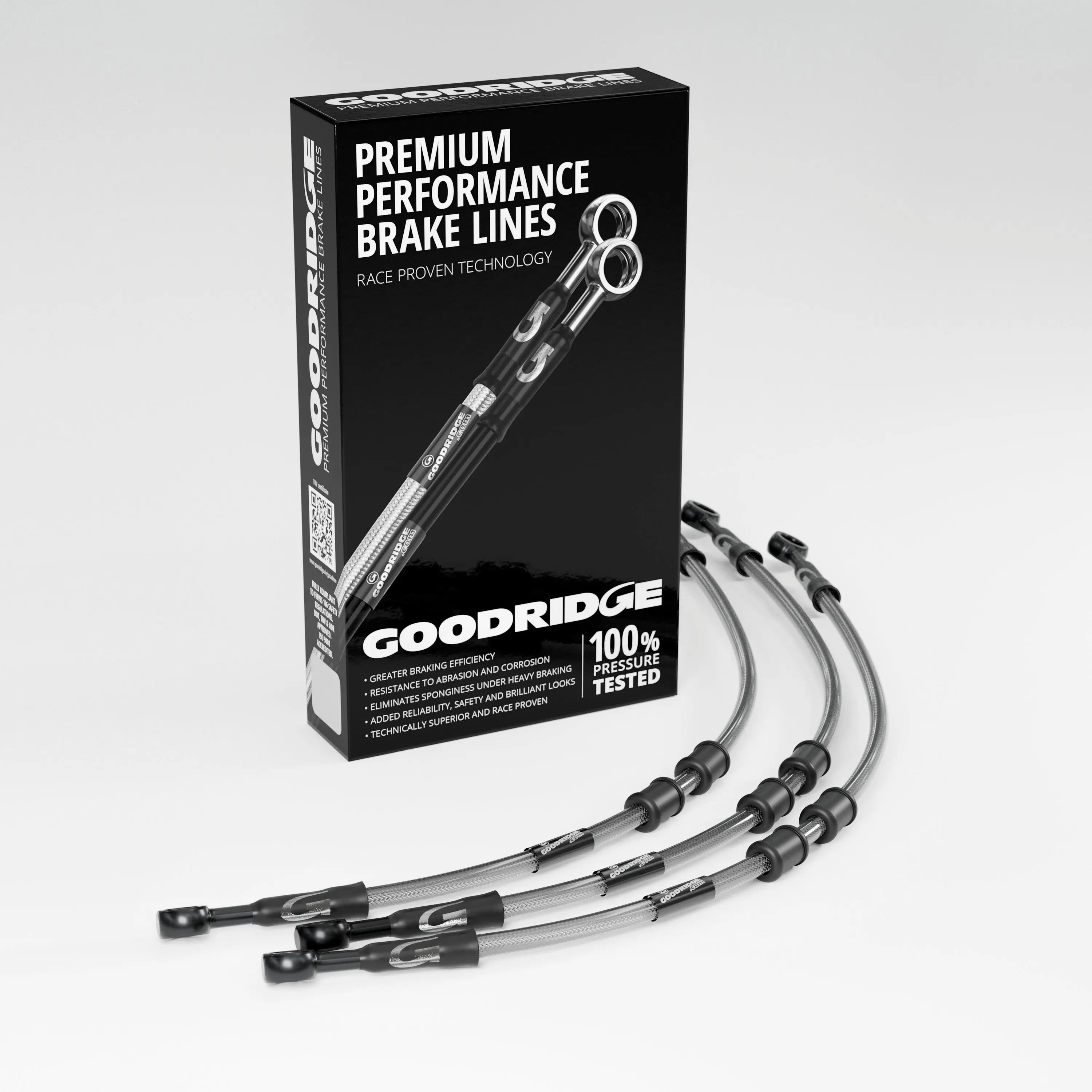 PERFORMANCE BRAKE HOSE KIT FOR HONDA XRV750L-3 AFRICA TWIN 90-03 Honda
