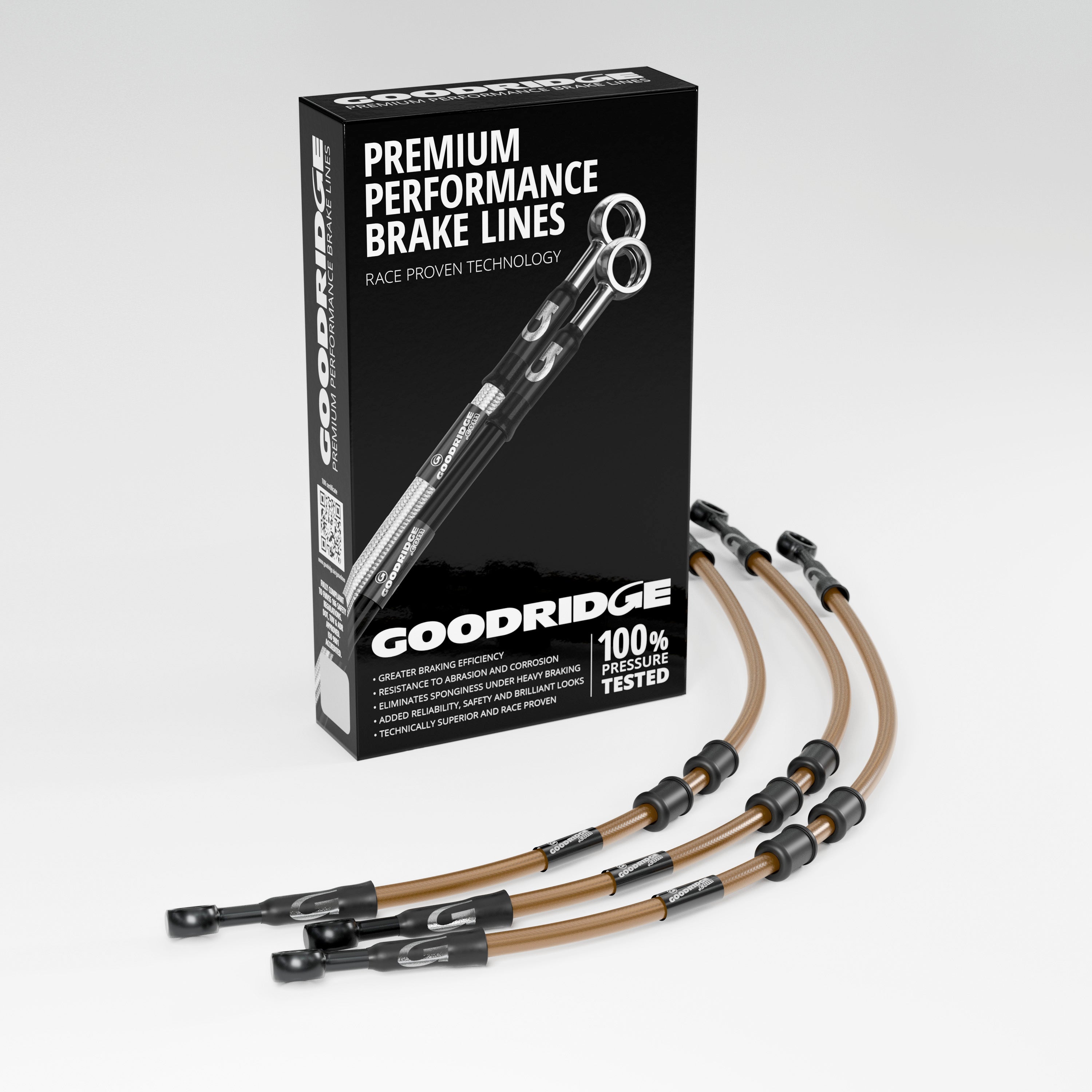 PERFORMANCE BRAKE HOSE KIT FOR DUCATI MONSTER 800IE 03-04 Ducati