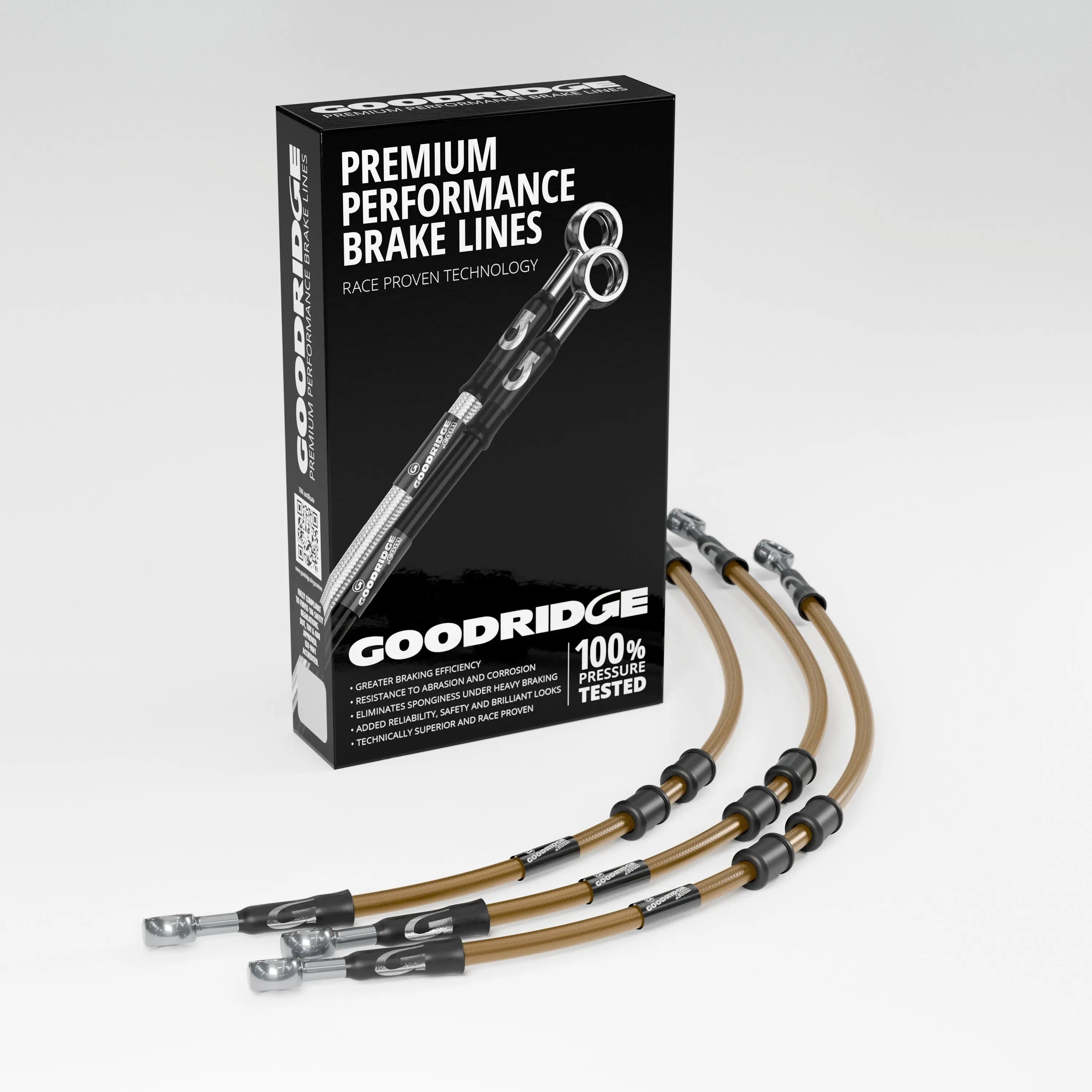 PERFORMANCE BRAKE HOSE KIT FOR KAWASAKI ZZR1100 D1-D9 92-01 Kawasaki