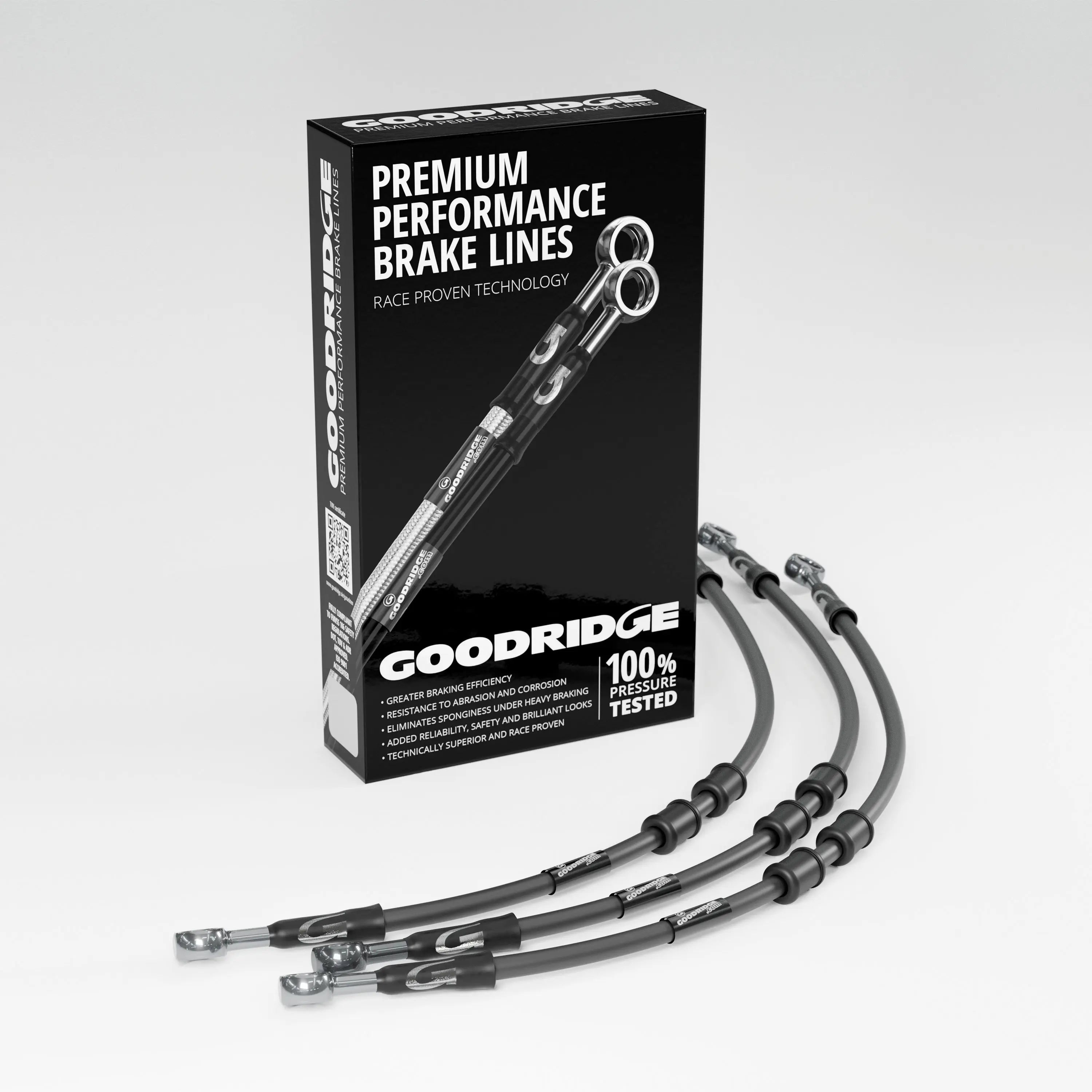 PERFORMANCE BRAKE HOSE KIT FOR HONDA CBR1000FK-FN 89-92 Honda