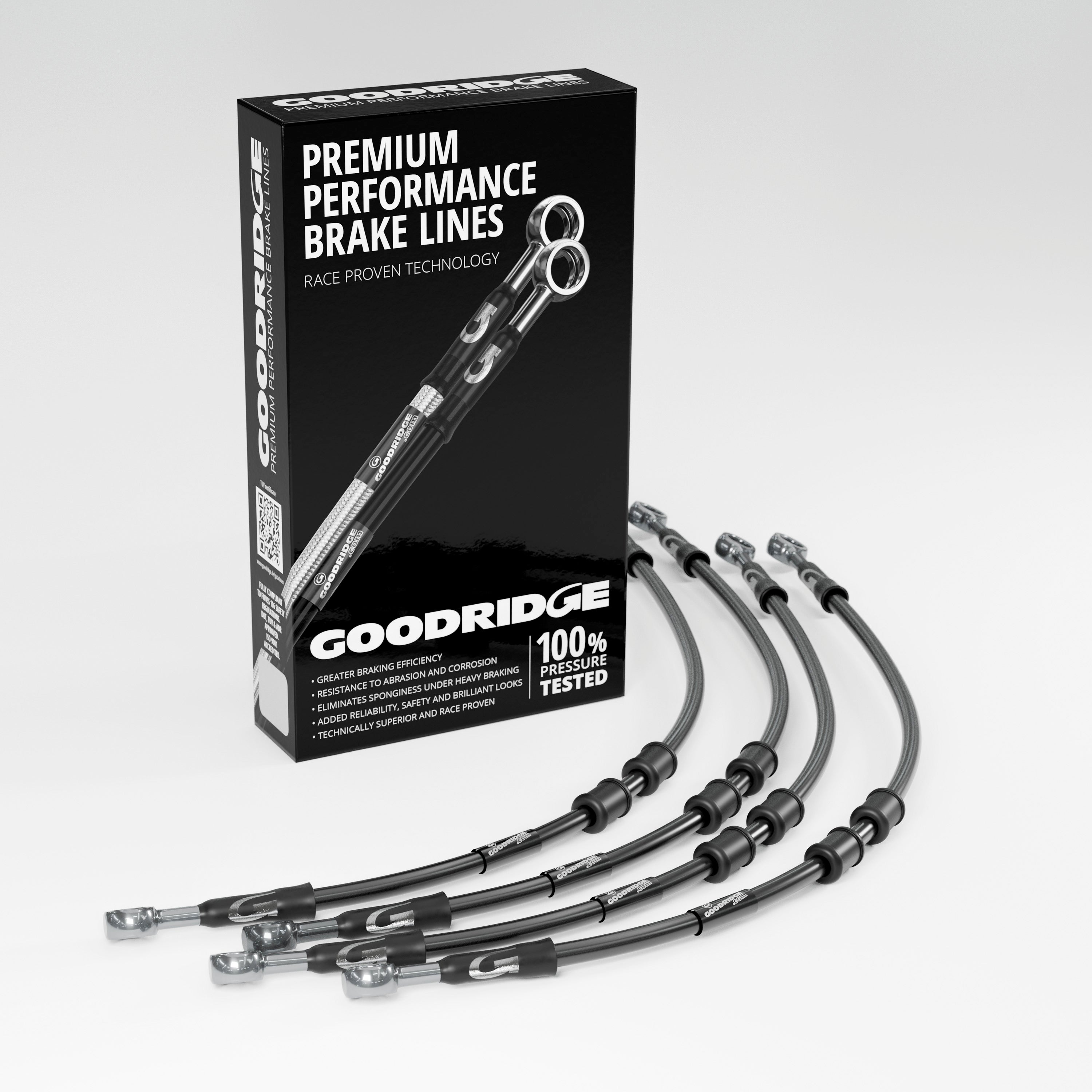 PERFORMANCE BRAKE HOSE KIT FOR YAMAHA TENERE 700 ABS 19-24 Yamaha