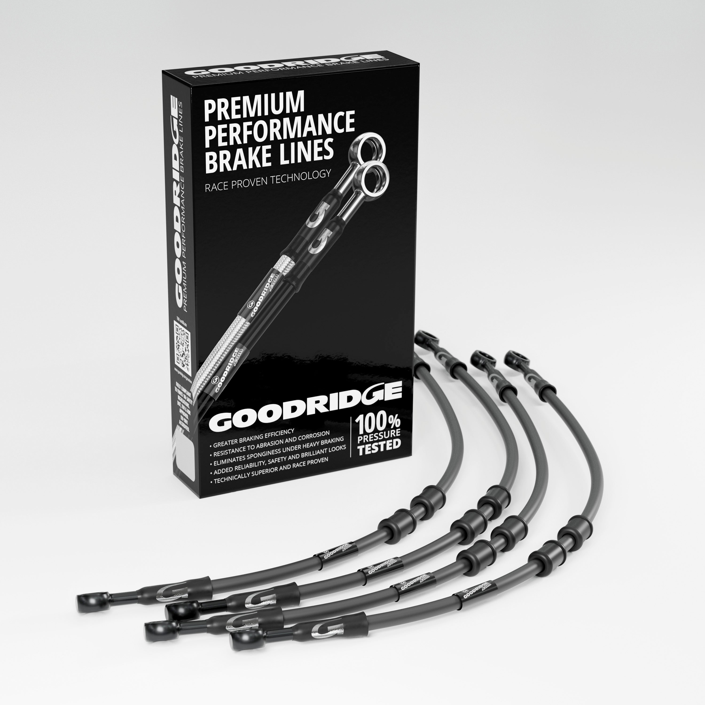 PERFORMANCE BRAKE HOSE KIT FOR YAMAHA TENERE 700 ABS 19-24 Yamaha