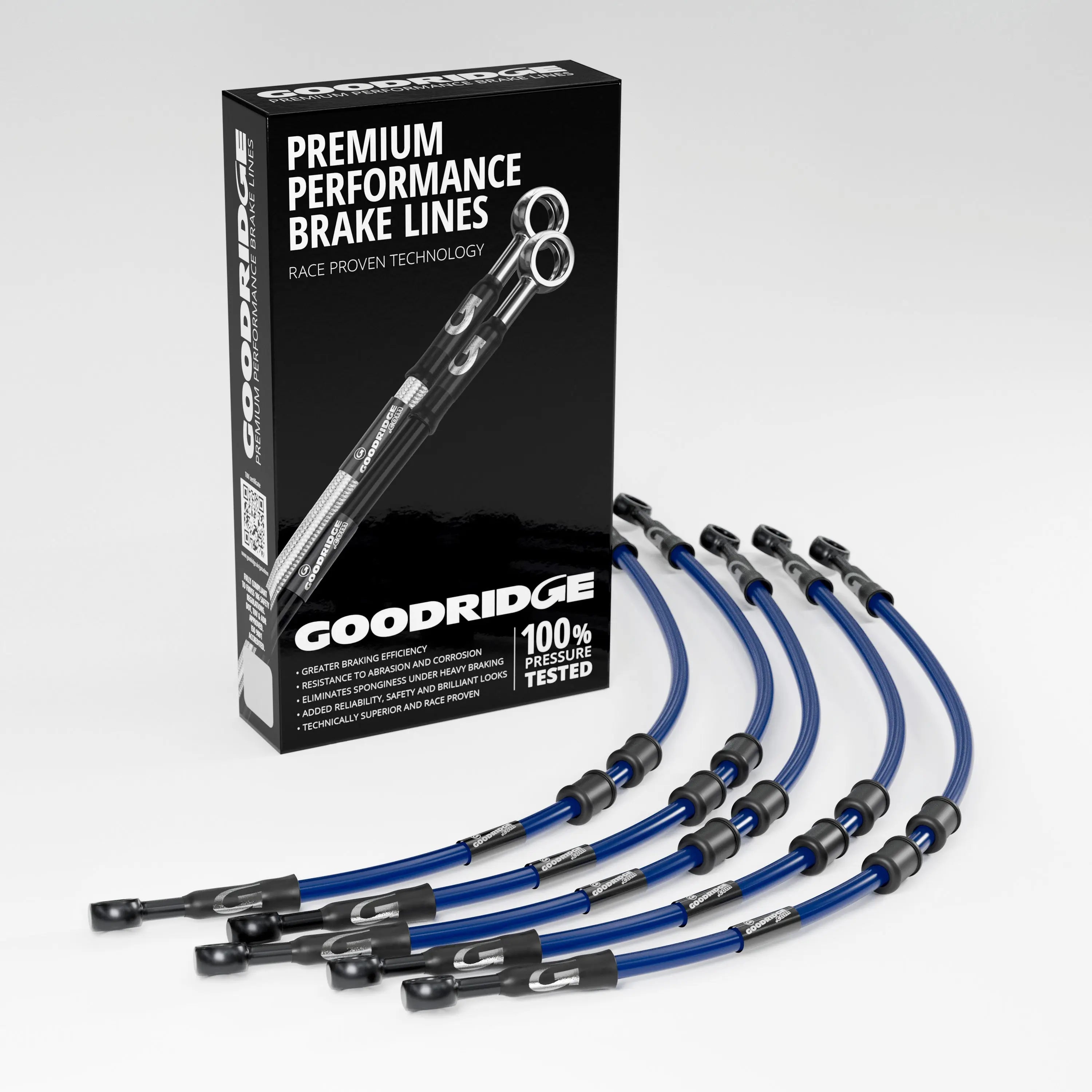 PERFORMANCE BRAKE HOSE KIT FOR KAWASAKI GPZ900R A1-A6 84-89 Kawasaki