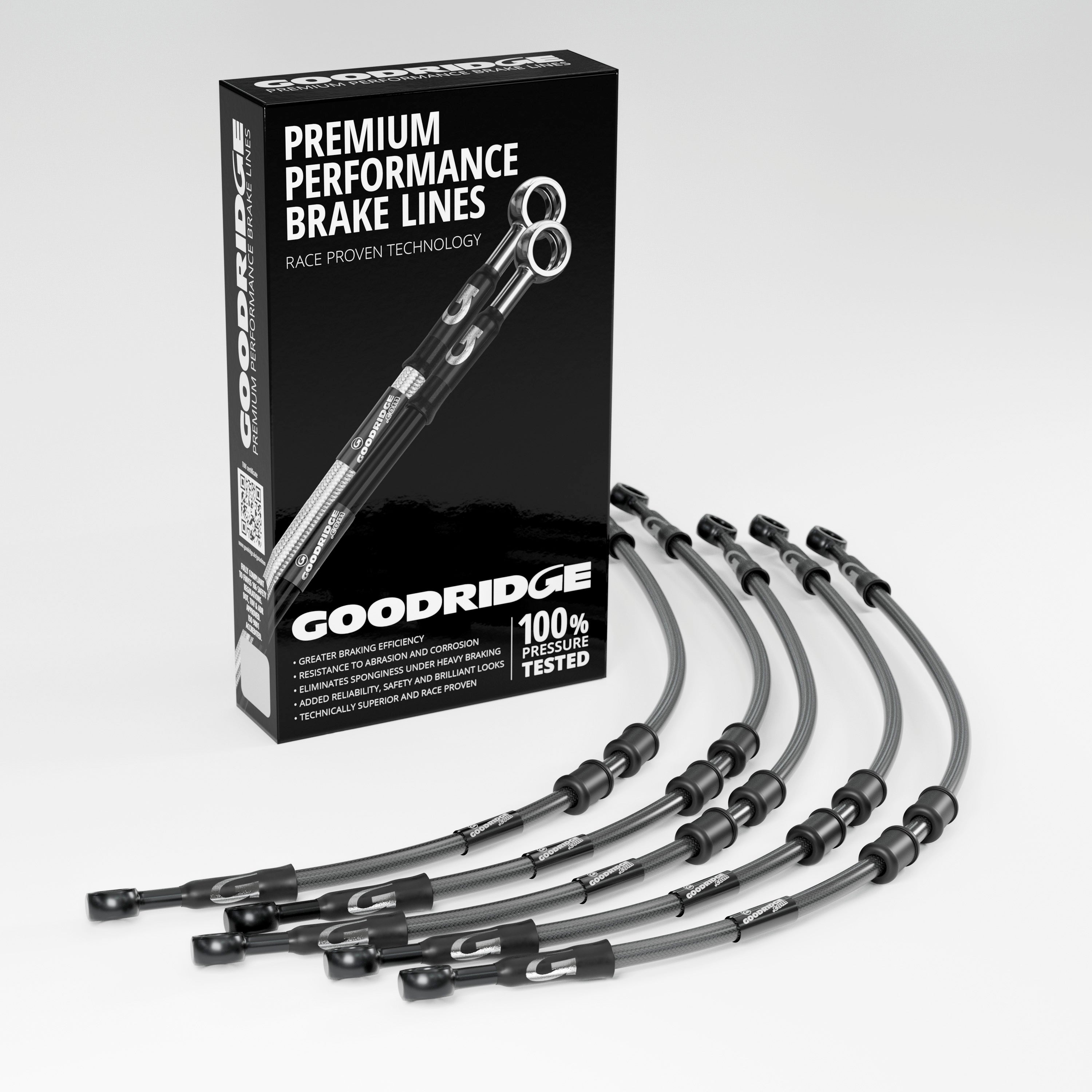 PERFORMANCE BRAKE HOSE KIT FOR SUZUKI GSF1200A BANDIT ABS 06> Suzuki