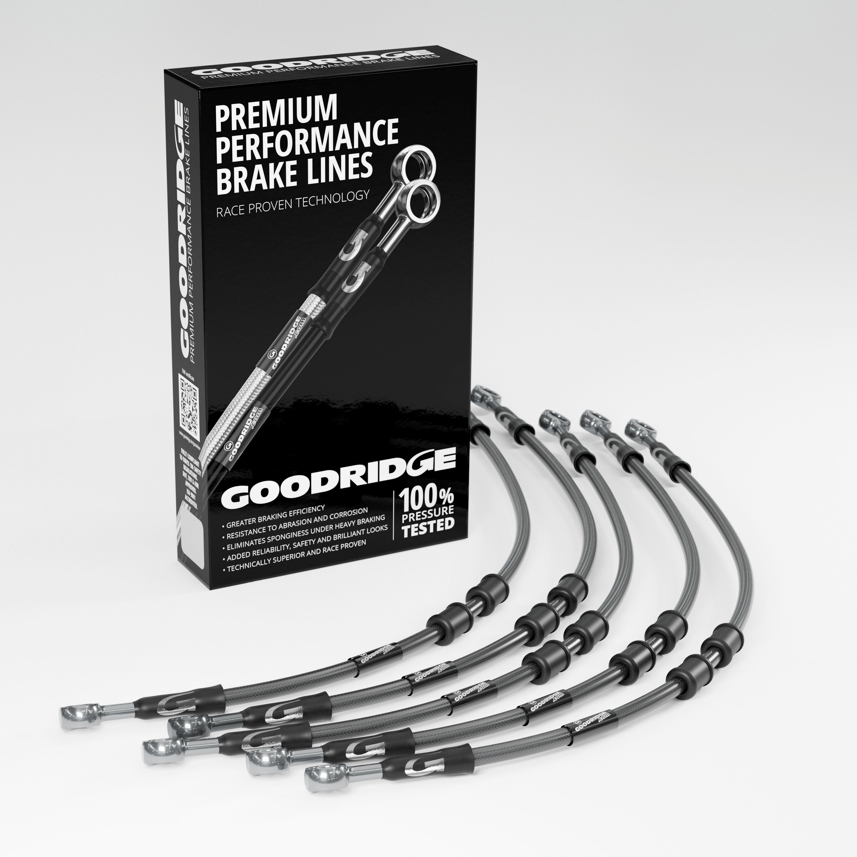 PERFORMANCE BRAKE HOSE KIT FOR SUZUKI GSF1200A BANDIT ABS 06> Suzuki