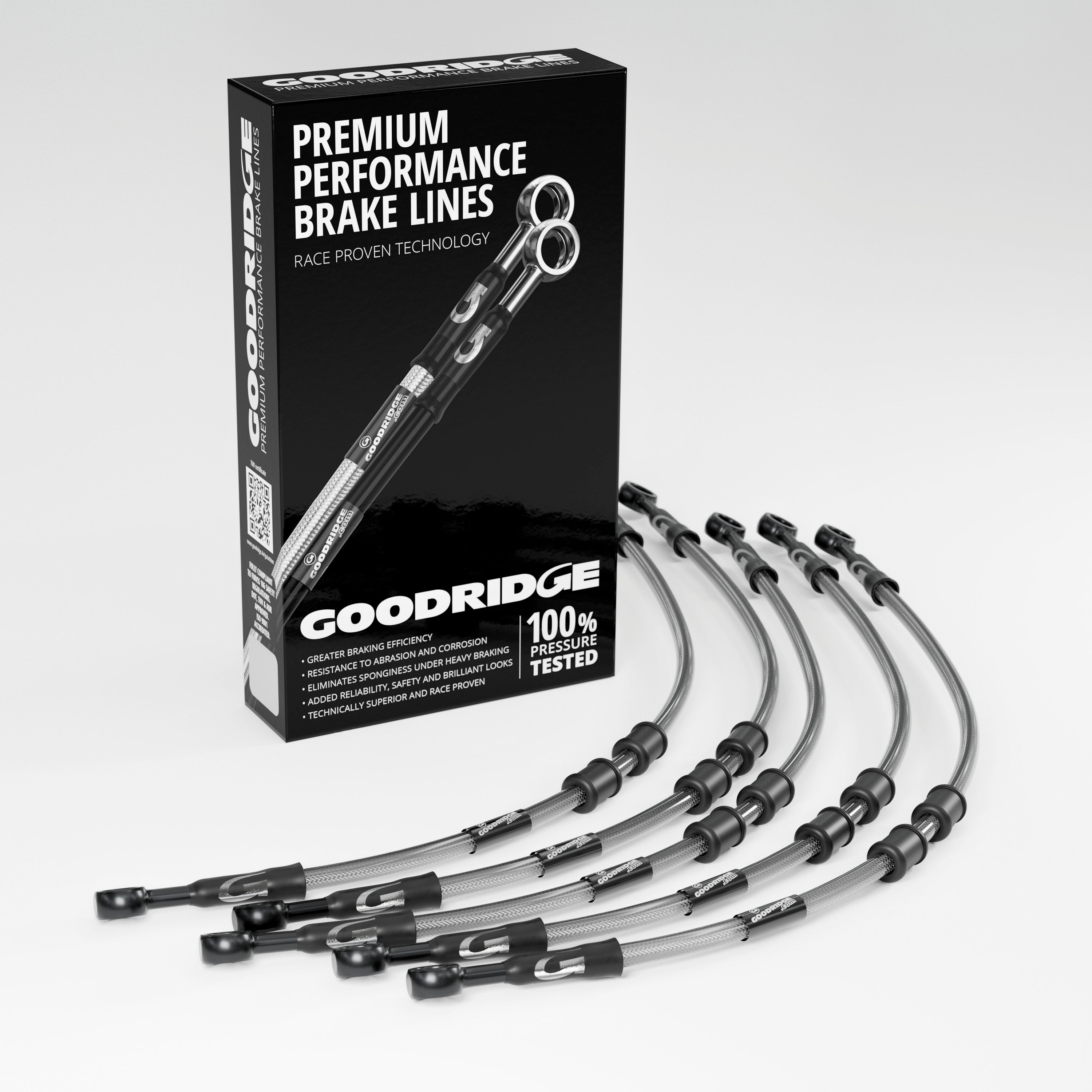 PERFORMANCE BRAKE HOSE KIT FOR SUZUKI GSF1200A BANDIT ABS 06> Suzuki