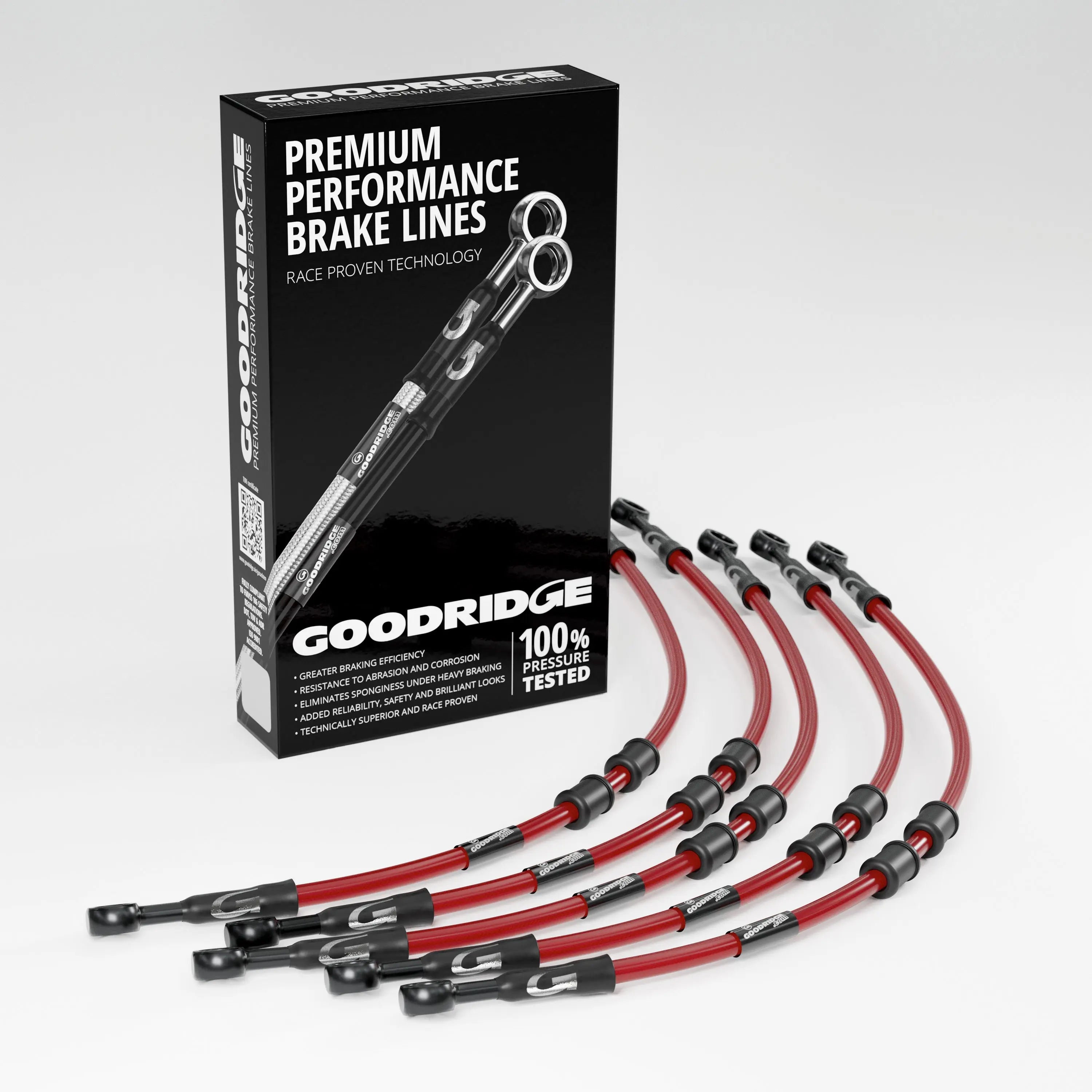 PERFORMANCE BRAKE HOSE KIT FOR YAMAHA RD500LC 84-87 Yamaha