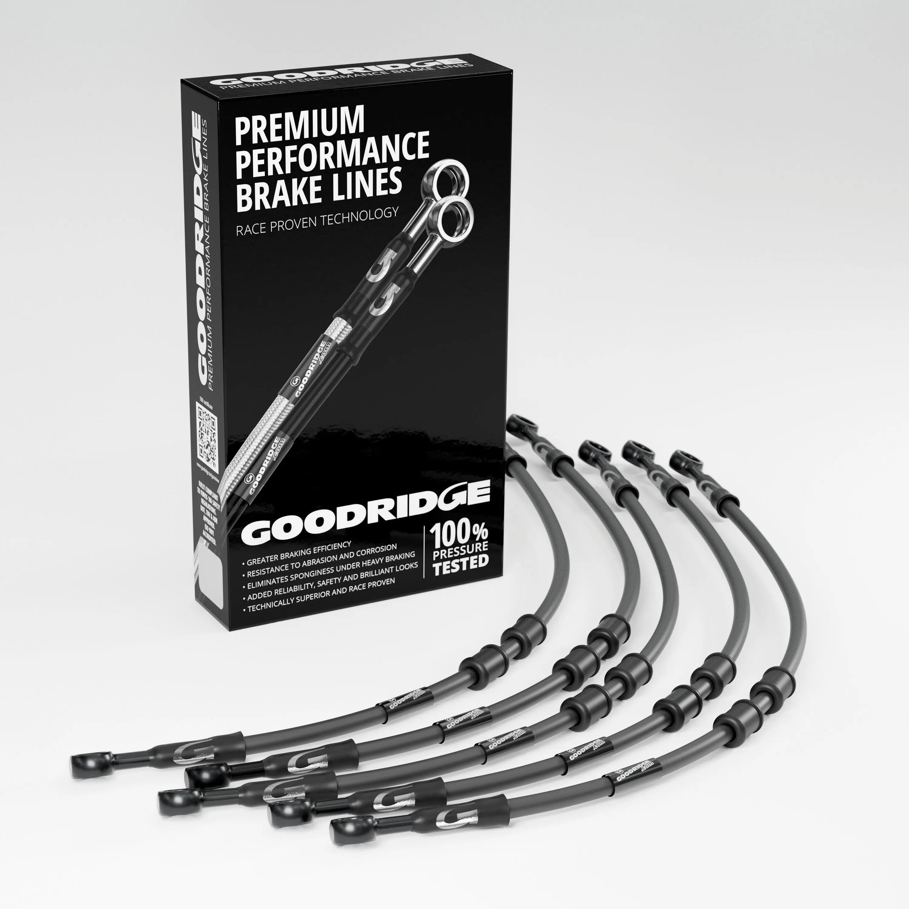 PERFORMANCE BRAKE HOSE KIT FOR YAMAHA FJ1100 85-86 Yamaha