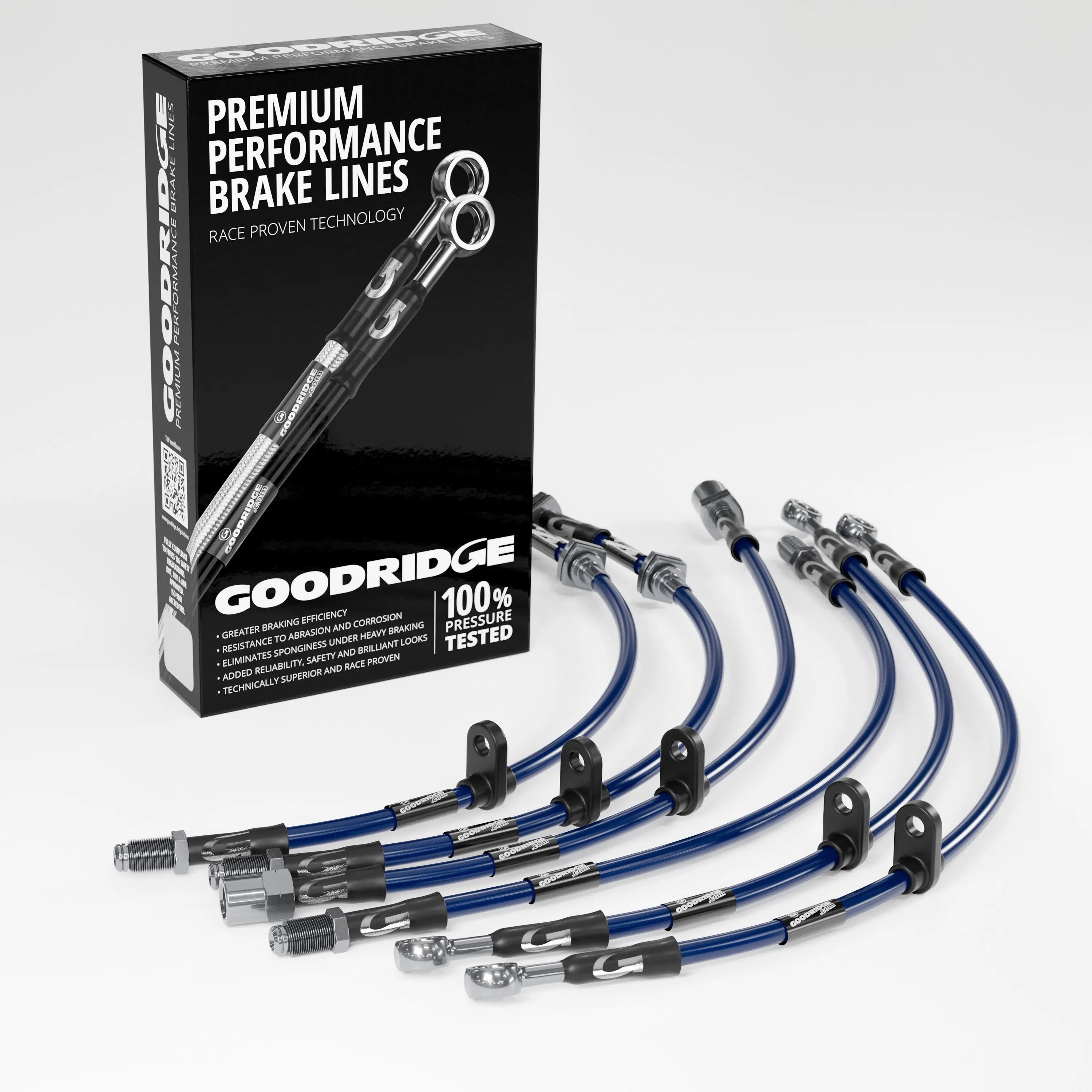 AEspares Brake Hose Kit For Willys MB, GPW, CJ2A, CJ3A, M38, M38A1 Jeeps – New