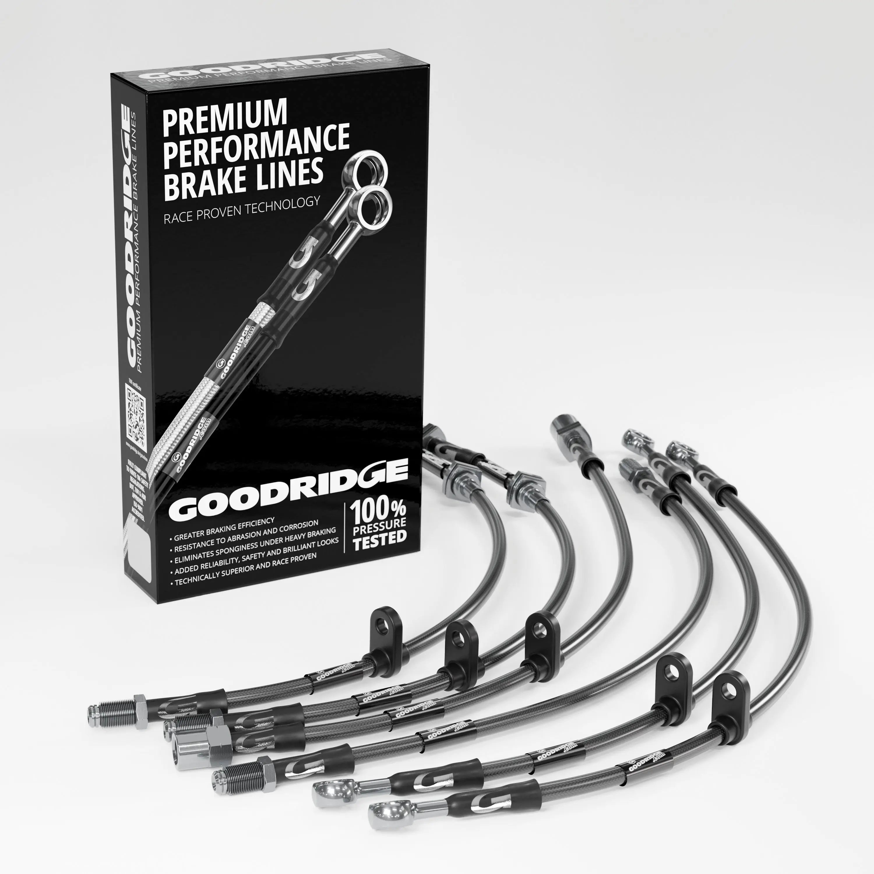 BMW 3 Series E36 328i ABS 1997-2000 Stainless Steel Braided Brake Line Kit BMW 3 Series E36 328i ABS 1997-2000 Stainless Steel Braided Brake Line Kit