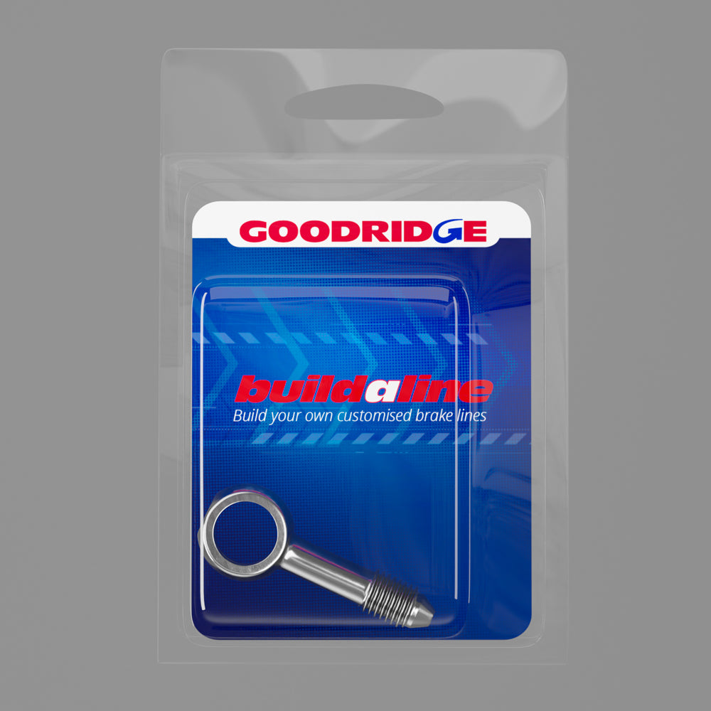 Goodridge Buildaline - Straight Banjo Adaptor - 10mm Hole