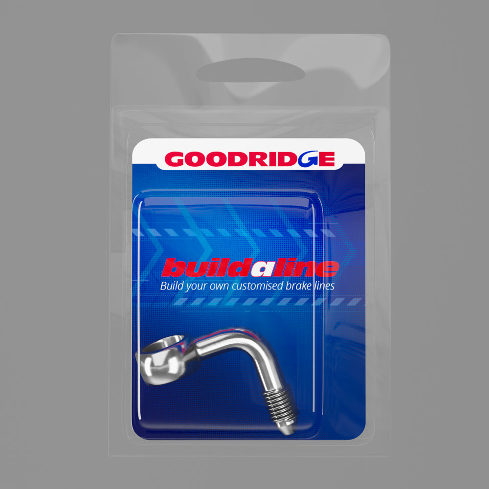 Goodridge Buildaline - 90 Degree Banjo Adaptor - 10mm Hole