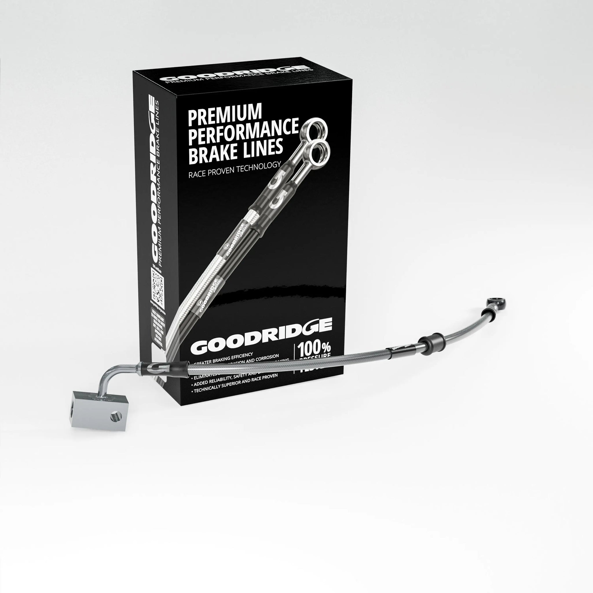 PERFORMANCE BRAKE HOSE KIT FOR KAWASAKI ZX-6R ABS 13-23 Kawasaki