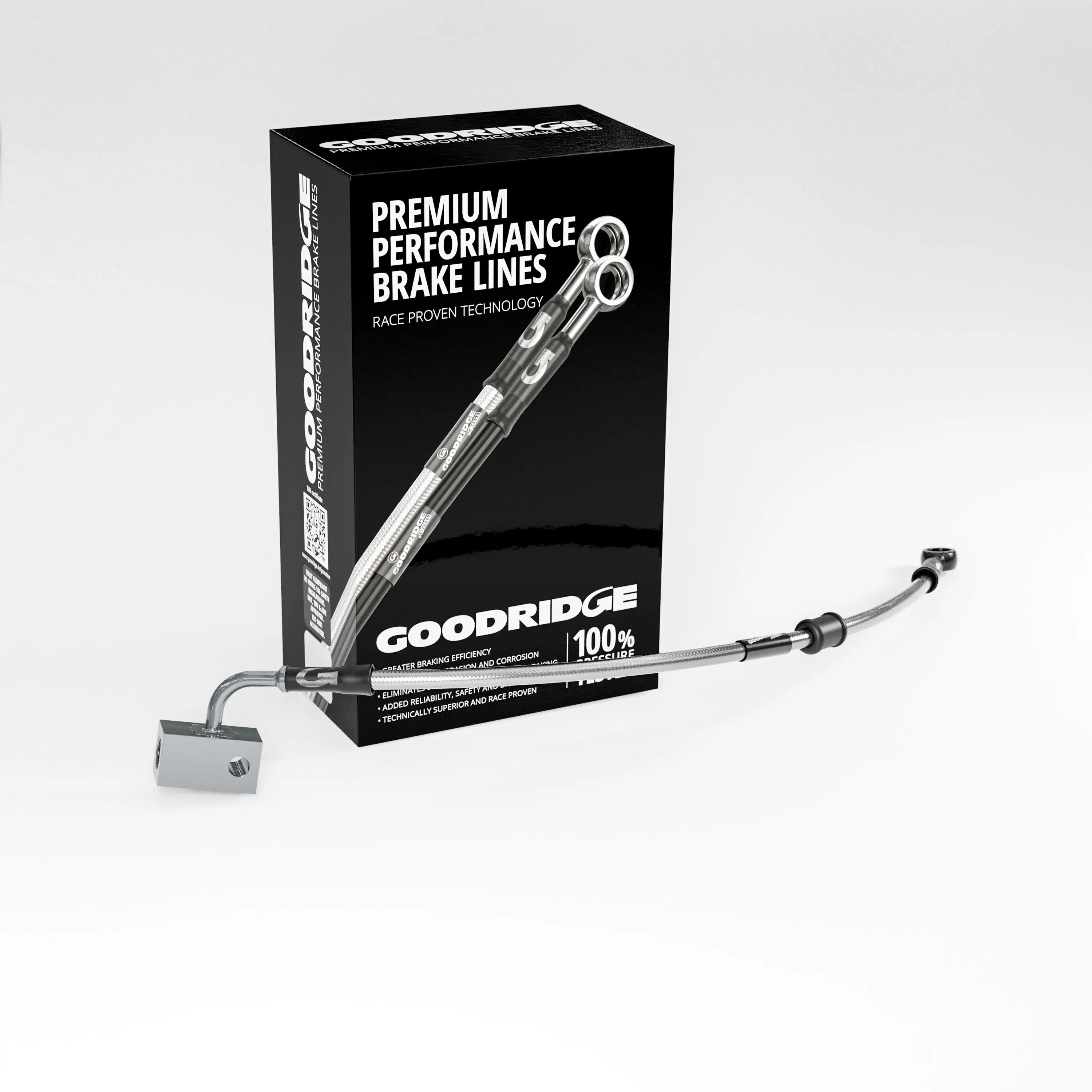 PERFORMANCE BRAKE HOSE KIT FOR KAWASAKI ZX-6R ABS 13-23 Kawasaki