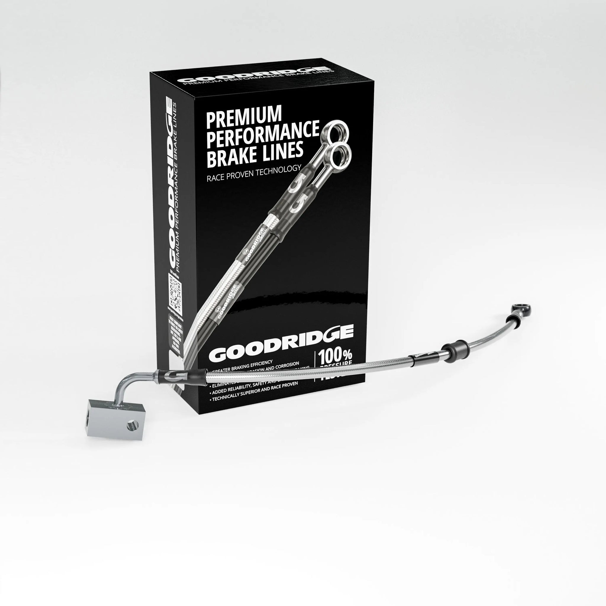 PERFORMANCE BRAKE HOSE KIT FOR KAWASAKI ZX-6R ABS 13-23 Kawasaki