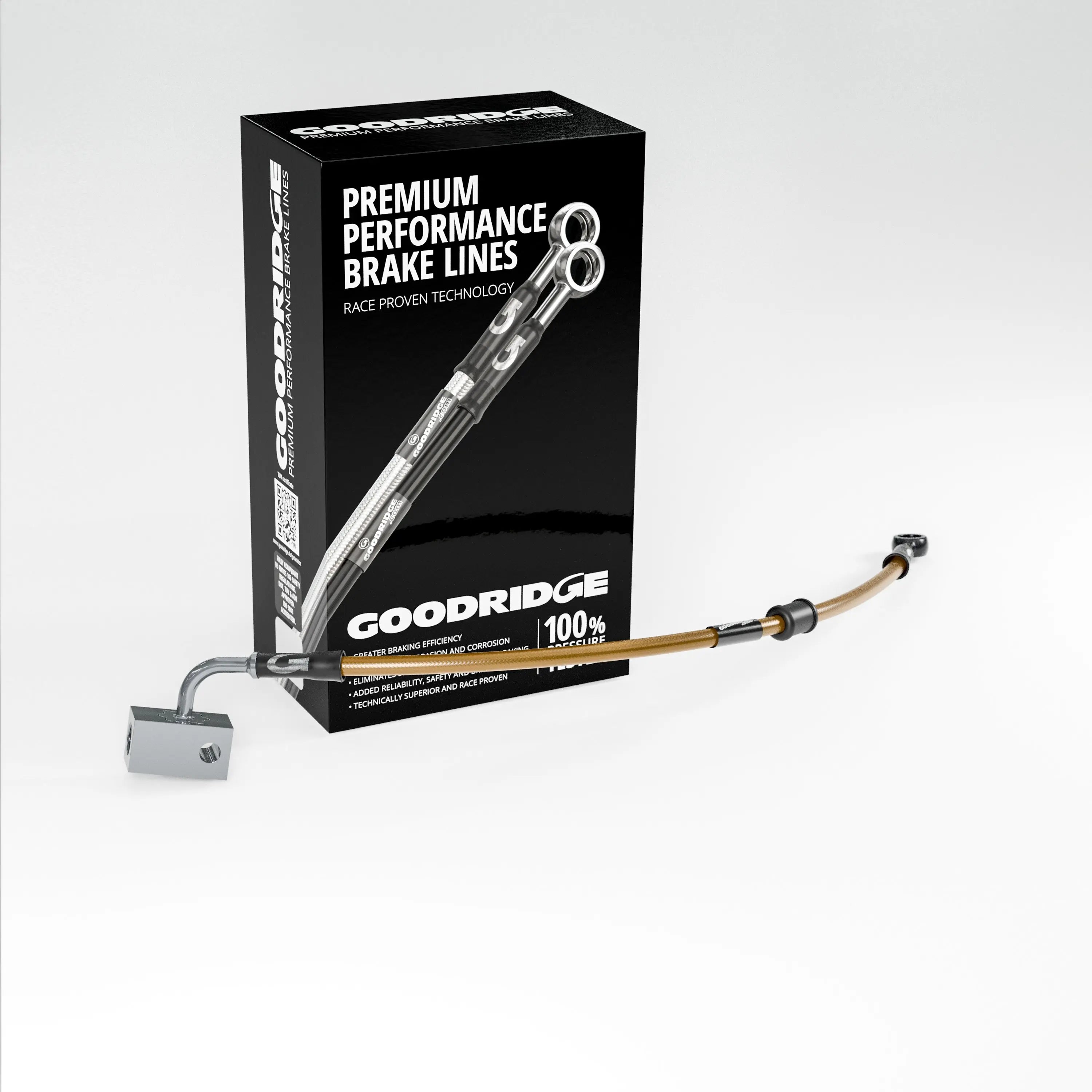 PERFORMANCE BRAKE HOSE KIT FOR KAWASAKI ZX-6R ABS 13-23 Kawasaki