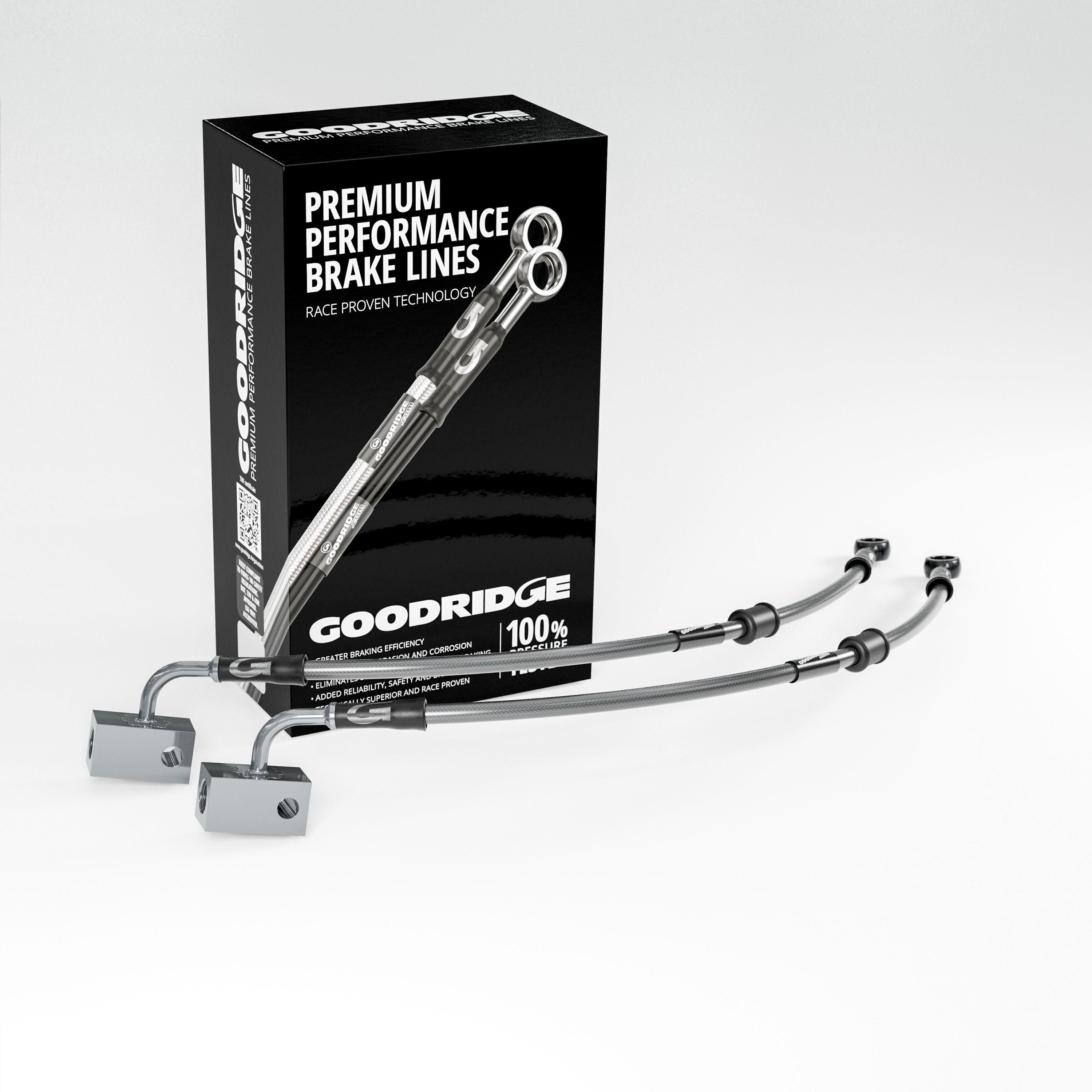 PERFORMANCE BRAKE HOSE KIT FOR KAWASAKI NINJA 400 ABS 18-22 Kawasaki