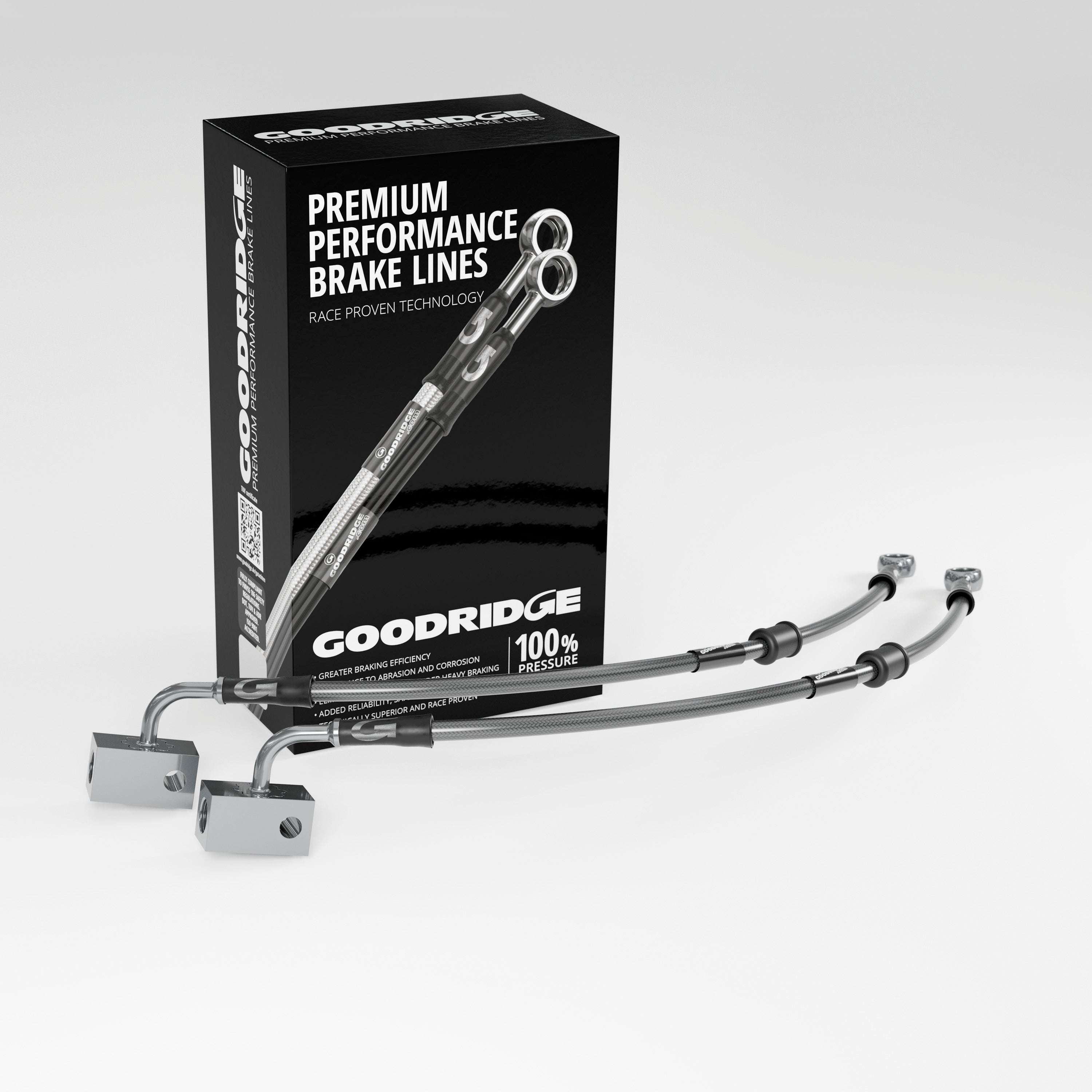 PERFORMANCE BRAKE HOSE KIT FOR KAWASAKI NINJA 400 ABS 18-22 Kawasaki