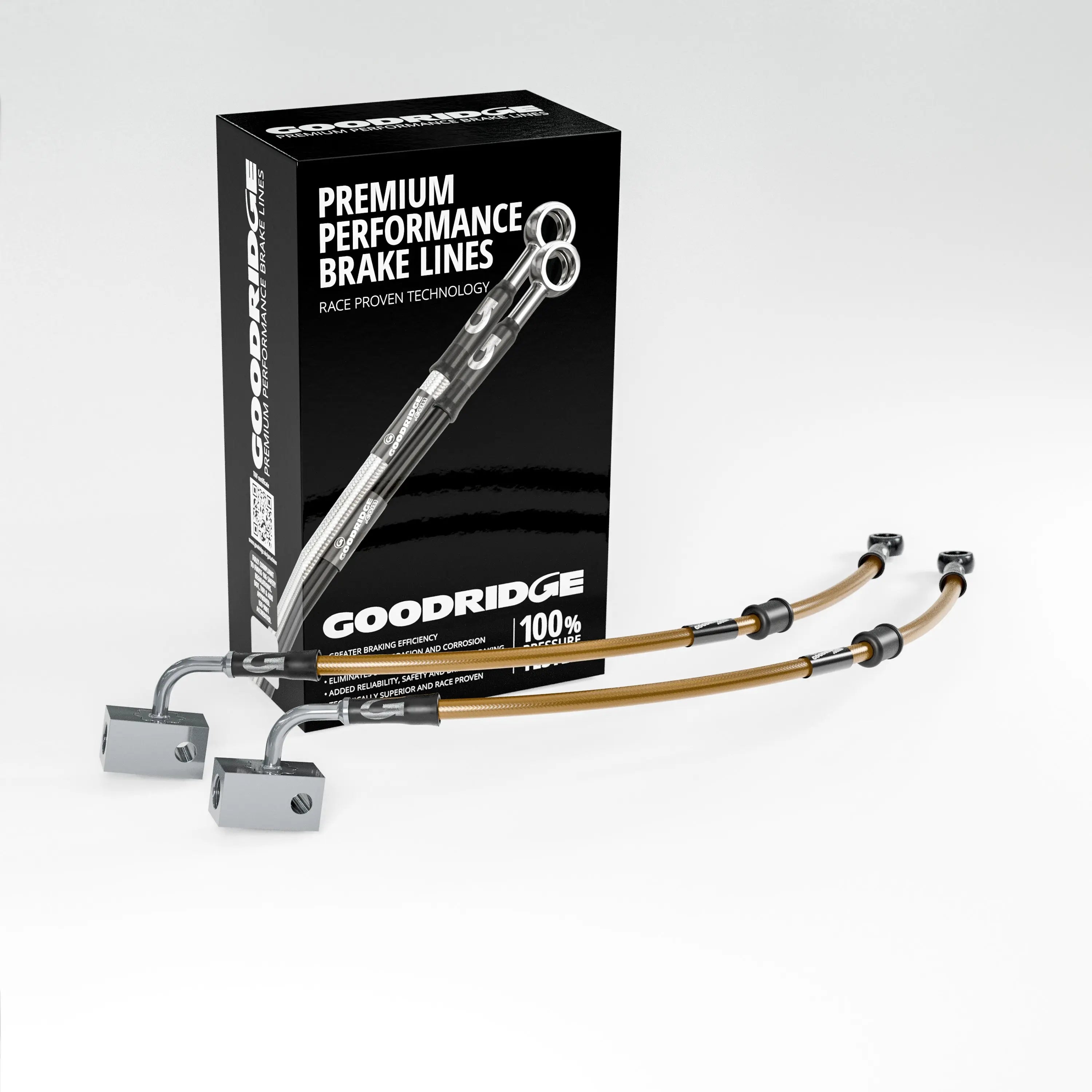 PERFORMANCE BRAKE HOSE KIT FOR KAWASAKI ZX10R / KRT / PERFORMANCE ABS 16-20 Kawasaki