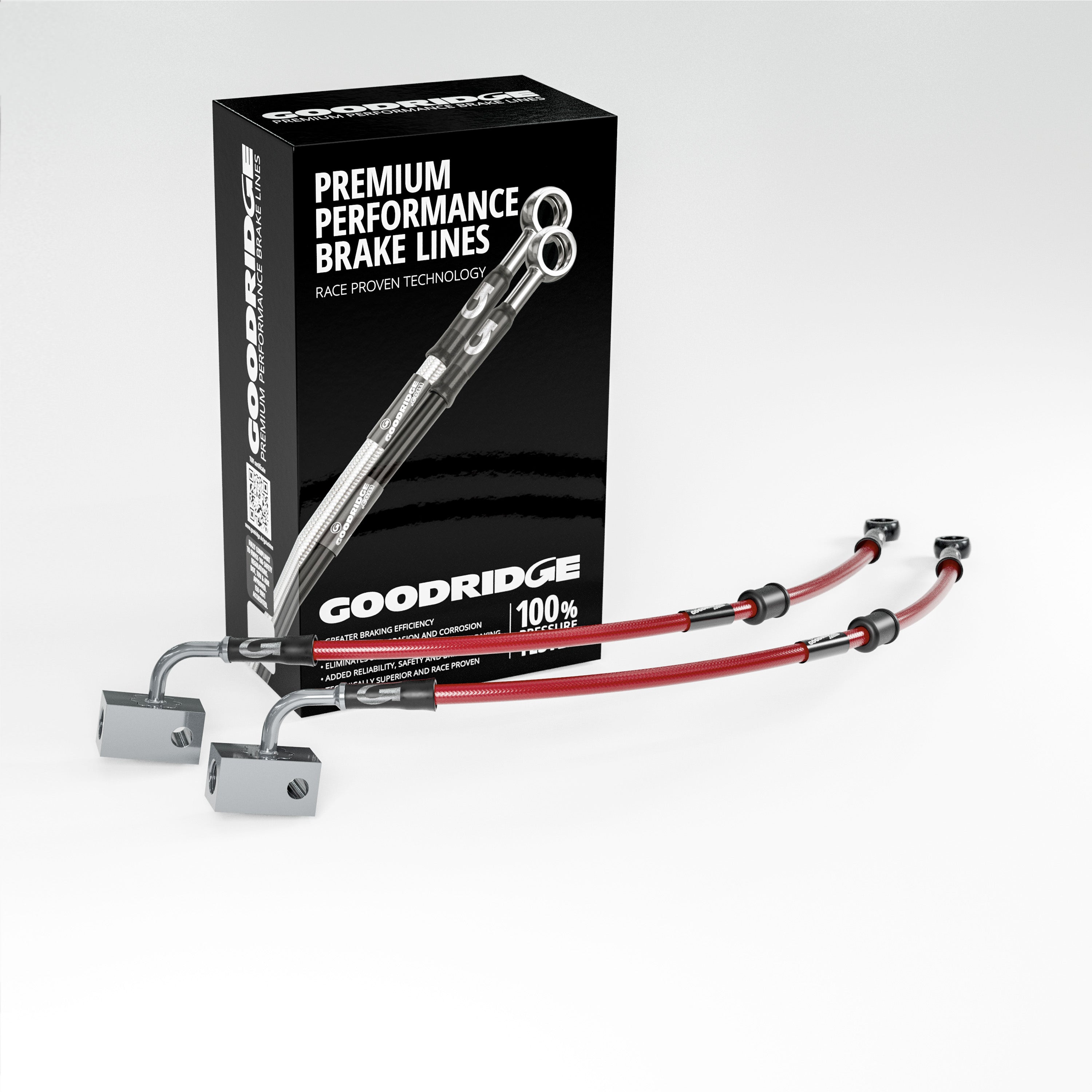 PERFORMANCE BRAKE HOSE KIT FOR SUZUKI V-STROM 250 ABS 17-20 Suzuki