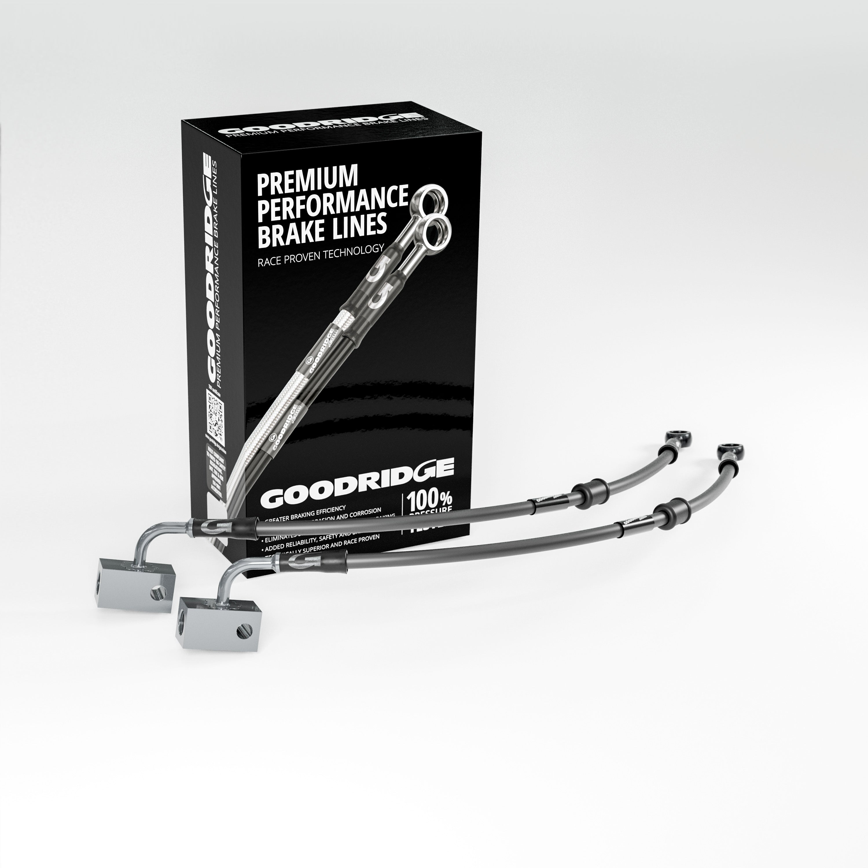 PERFORMANCE BRAKE HOSE KIT FOR KAWASAKI Z900 ABS 18-19 Kawasaki