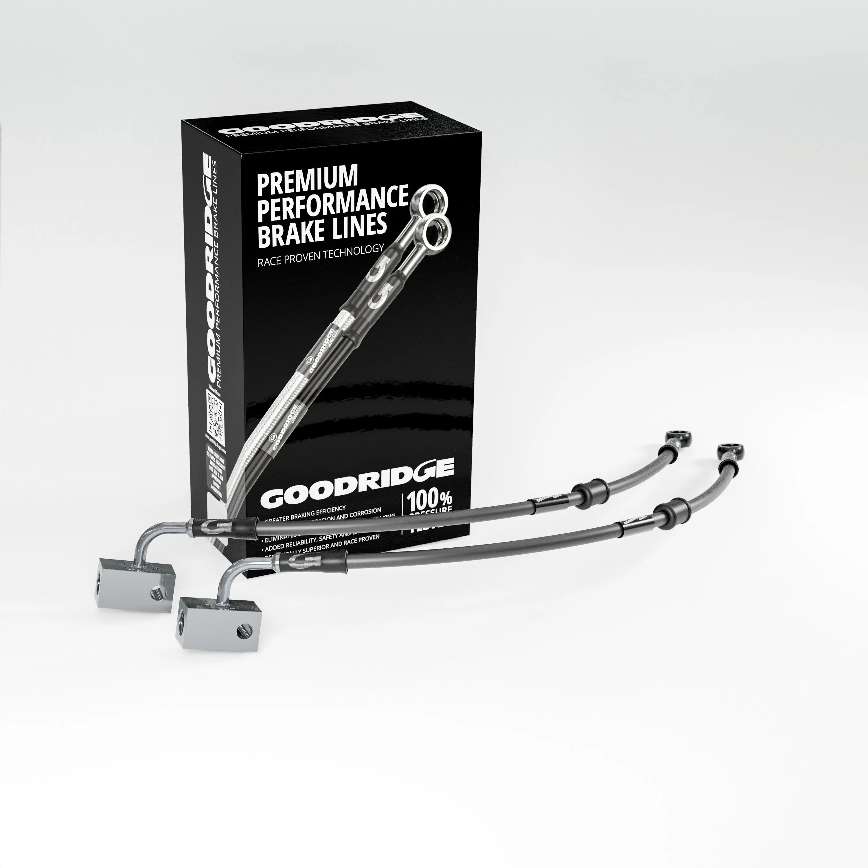 PERFORMANCE BRAKE HOSE KIT FOR KAWASAKI ZX10R / KRT / PERFORMANCE ABS 16-20 Kawasaki